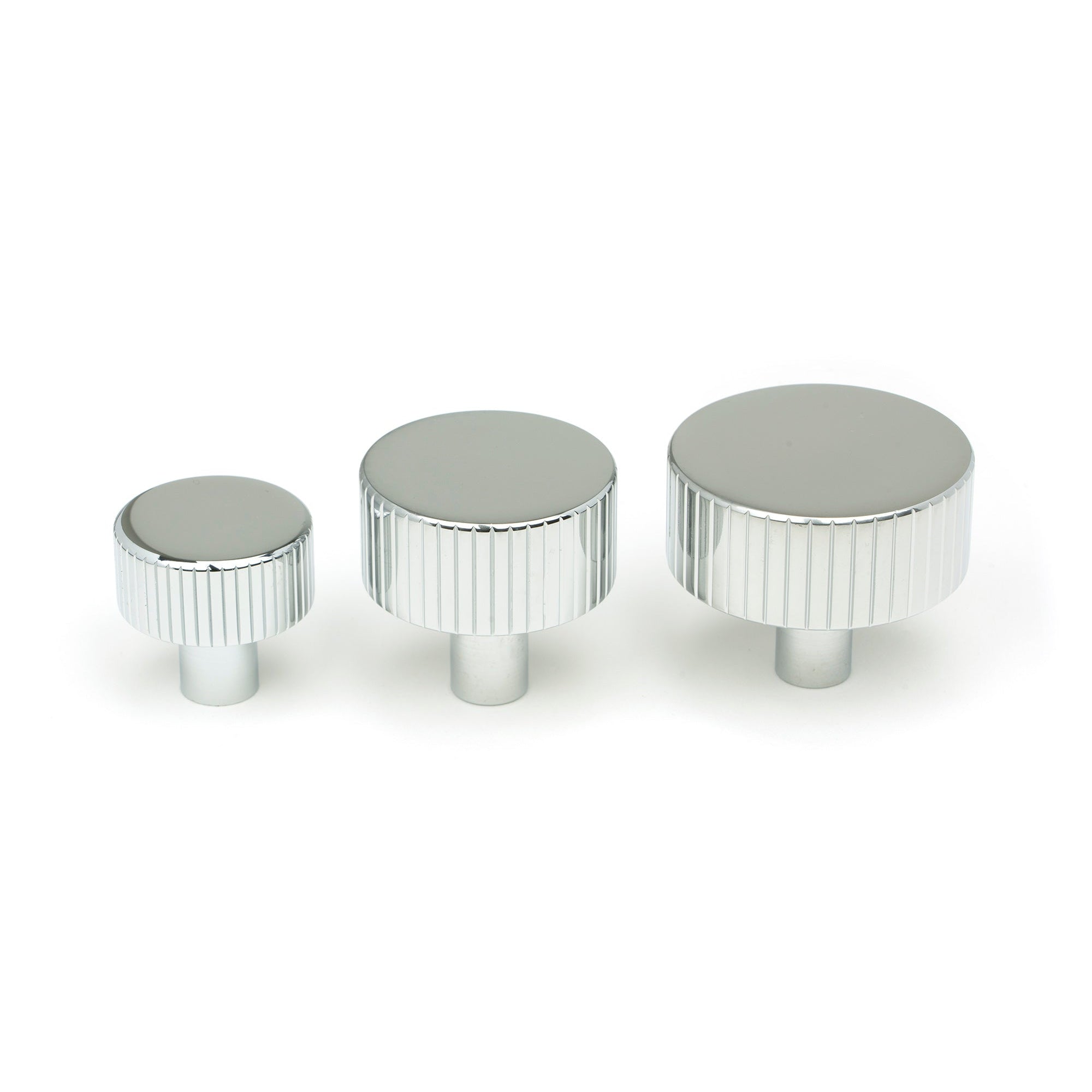 Polished Chrome Judd Cabinet Knob - 38mm (No rose) | From The Anvil-Cabinet Knobs-Yester Home