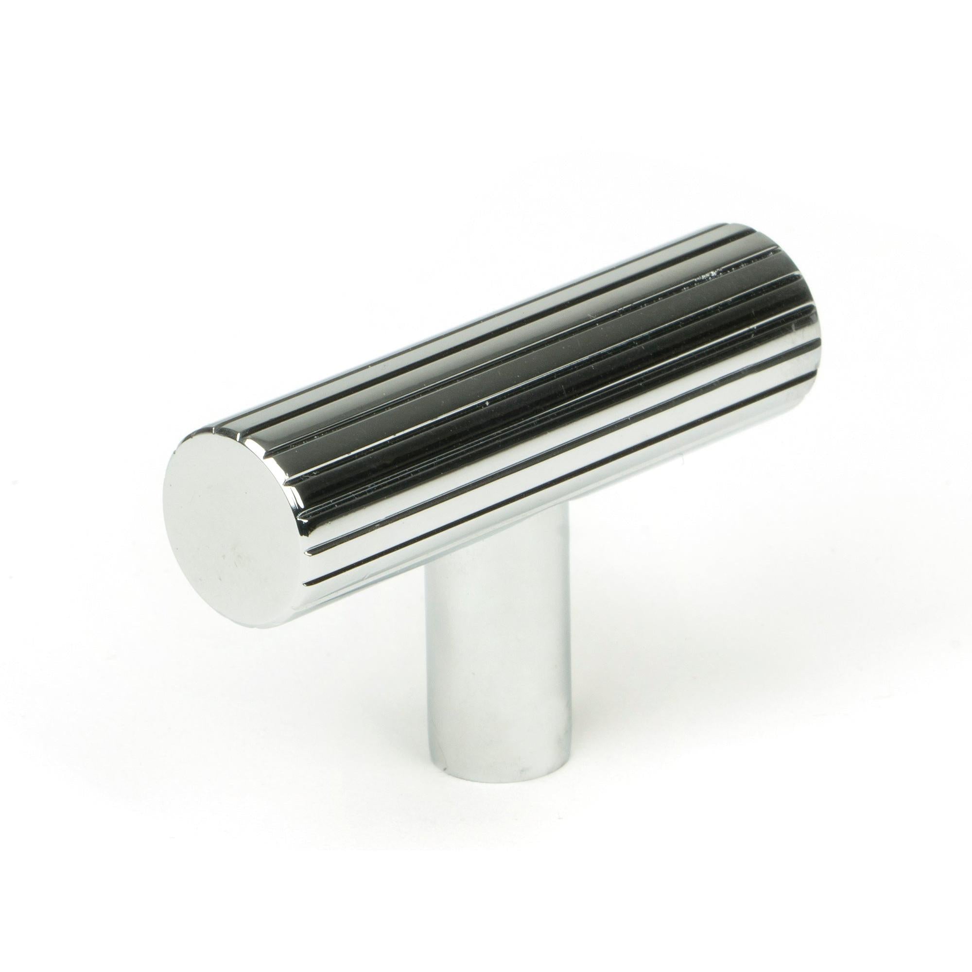 Polished Chrome Judd T-Bar | From The Anvil - Cabinet Knobs - From The Anvil - Yester Home