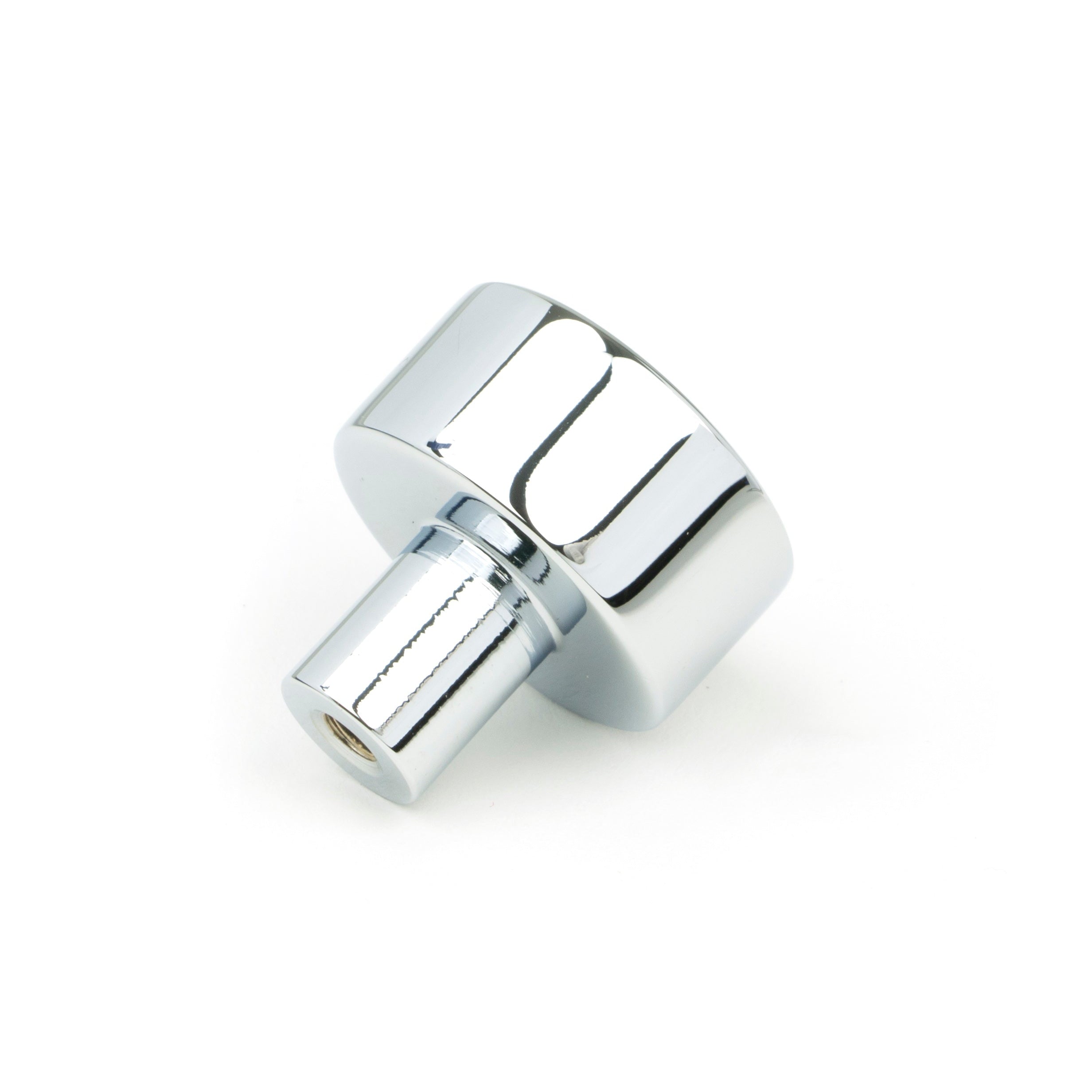 Polished Chrome Kelso Cabinet Knob - 25mm (No rose) | From The Anvil-Cabinet Knobs-Yester Home