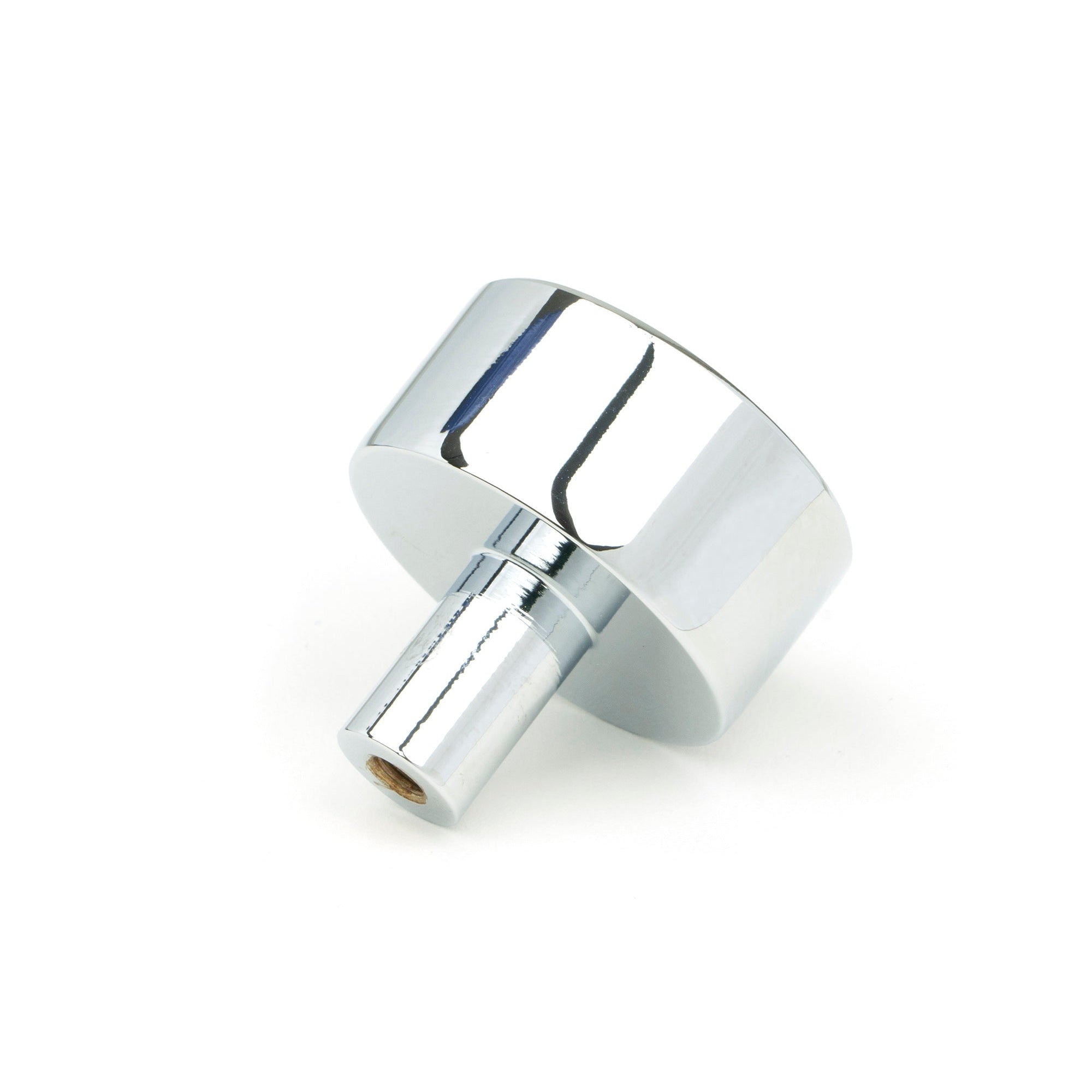 Polished Chrome Kelso Cabinet Knob - 32mm (No rose) | From The Anvil-Cabinet Knobs-Yester Home