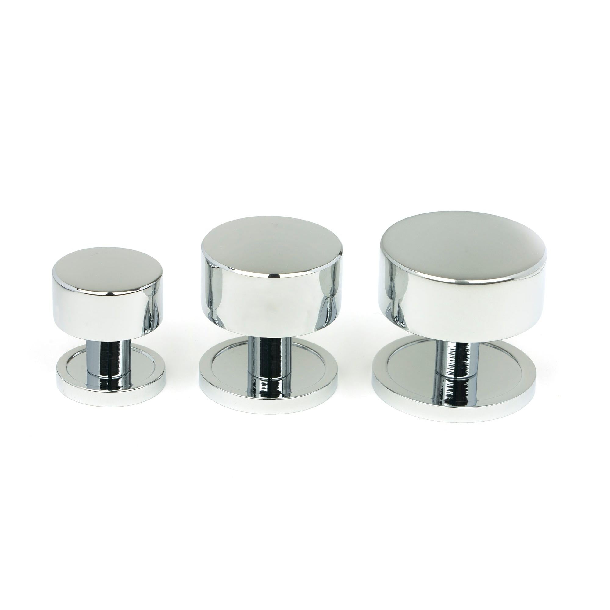 Polished Chrome Kelso Cabinet Knob - 32mm (Plain) | From The Anvil - Cabinet Knobs - From The Anvil - Yester Home