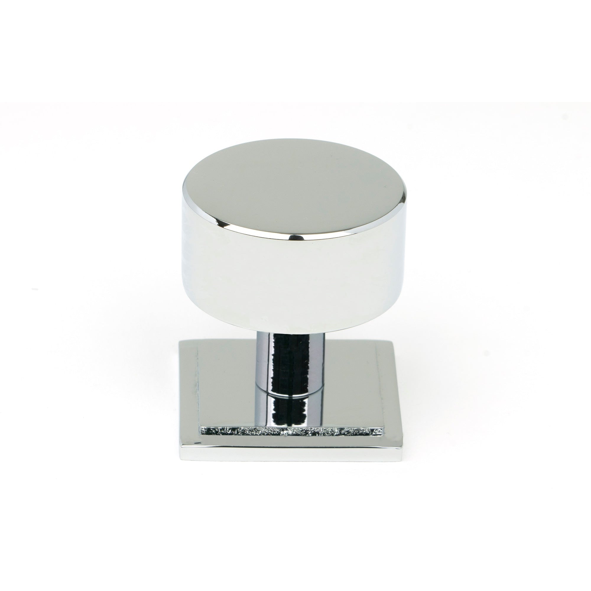 Polished Chrome Kelso Cabinet Knob - 32mm (Square) | From The Anvil-Cabinet Knobs-Yester Home