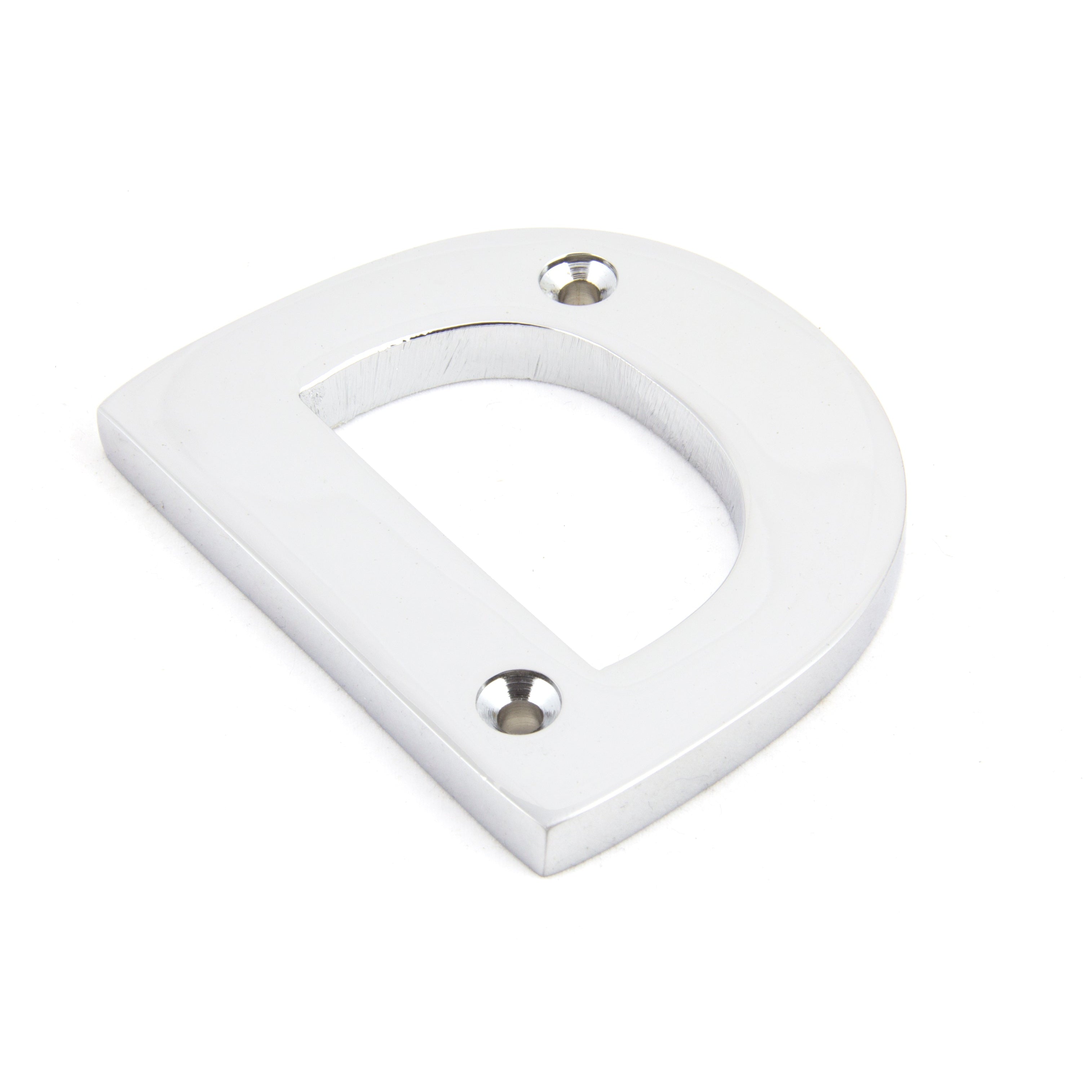 Polished Chrome Letter D | From The Anvil-Letters-Yester Home