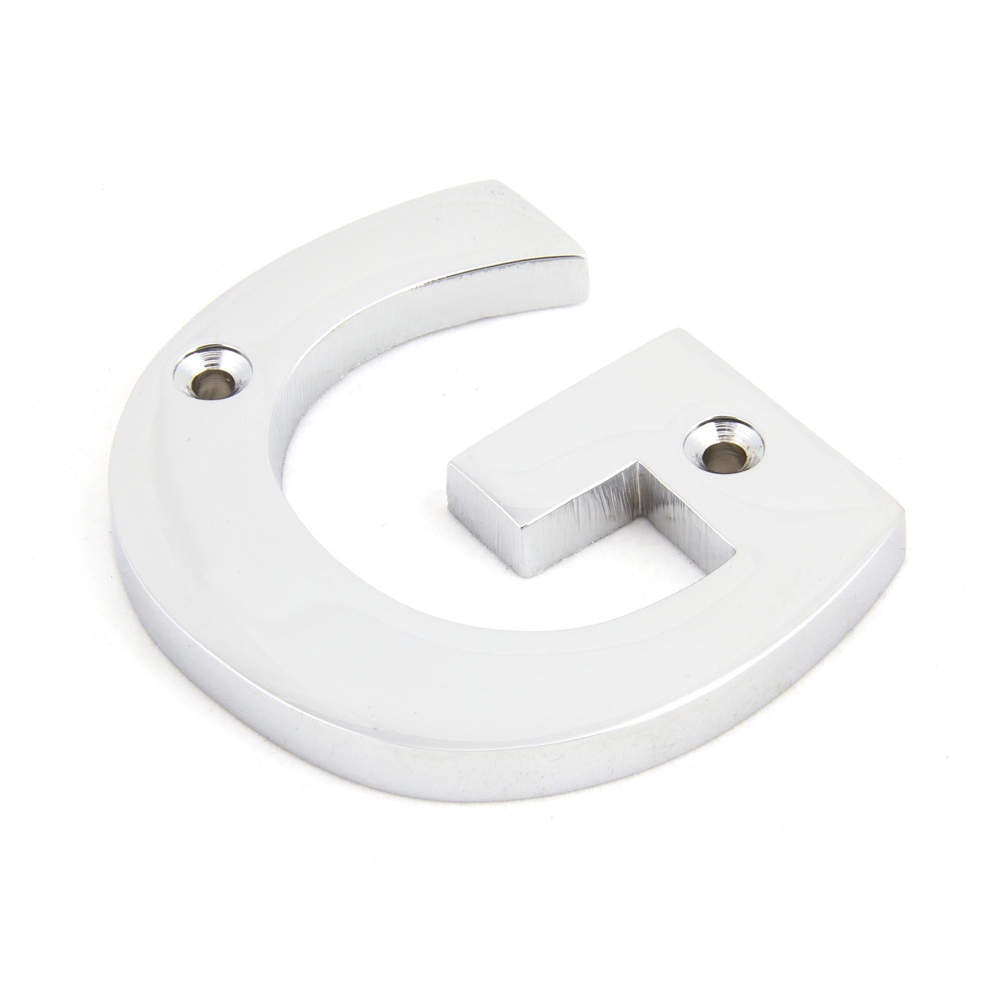 Polished Chrome Letter G | From The Anvil - Letters - From The Anvil - Yester Home