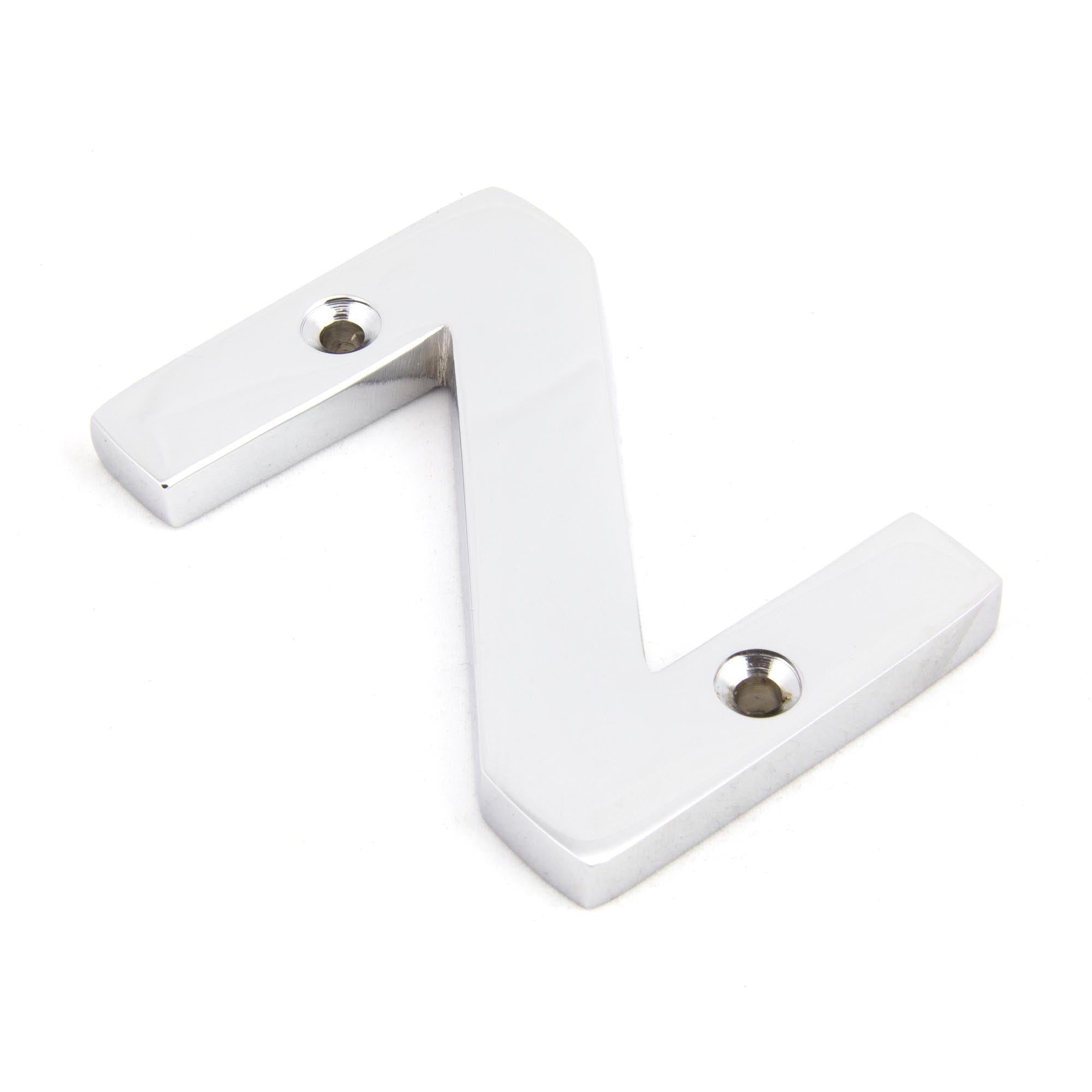 Polished Chrome Letter Z | From The Anvil - Letters - From The Anvil - Yester Home