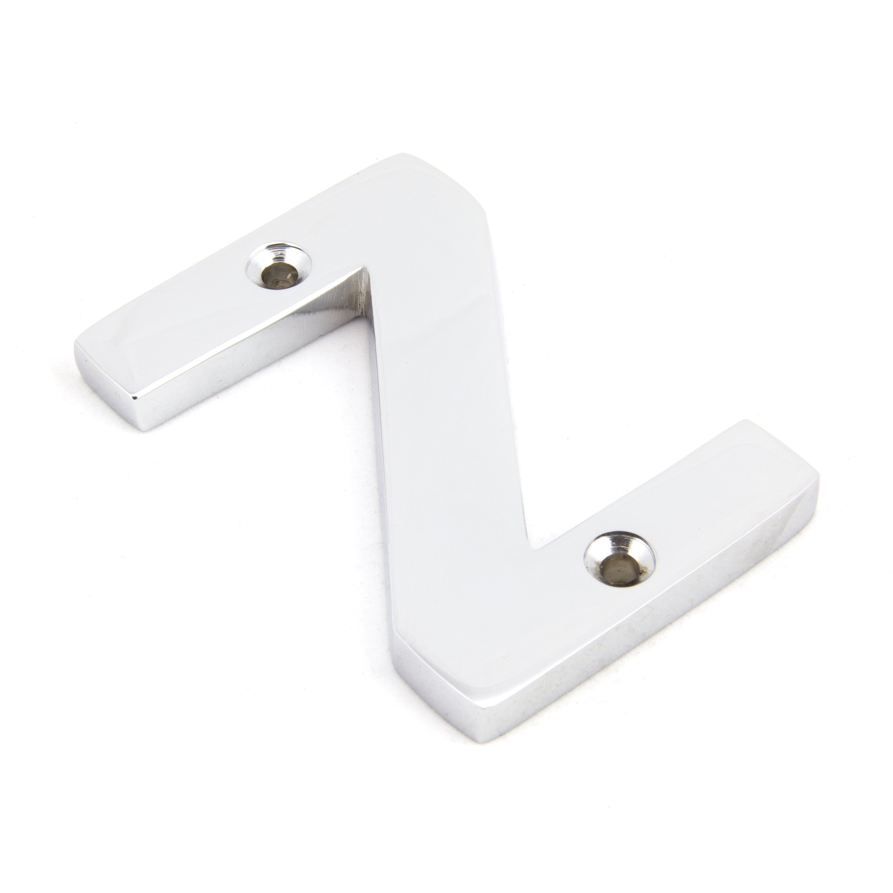 Polished Chrome Letter Z | From The Anvil-Letters-Yester Home