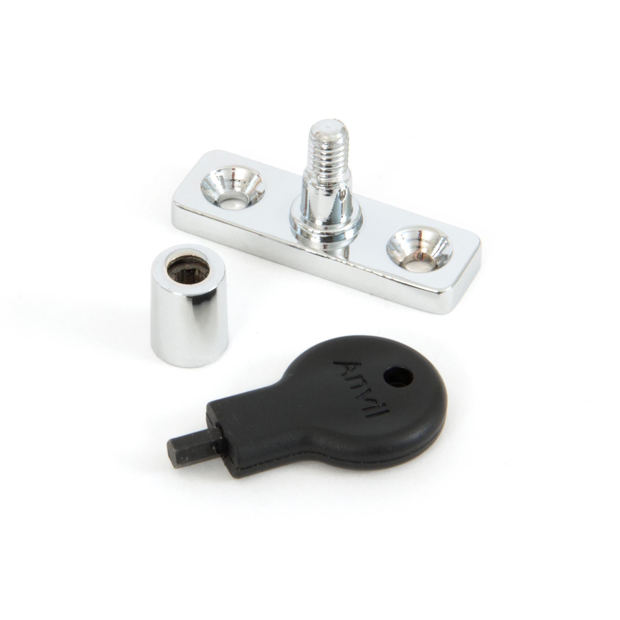 Polished Chrome Locking Stay Pin | From The Anvil - Stay Pins - From The Anvil - Yester Home