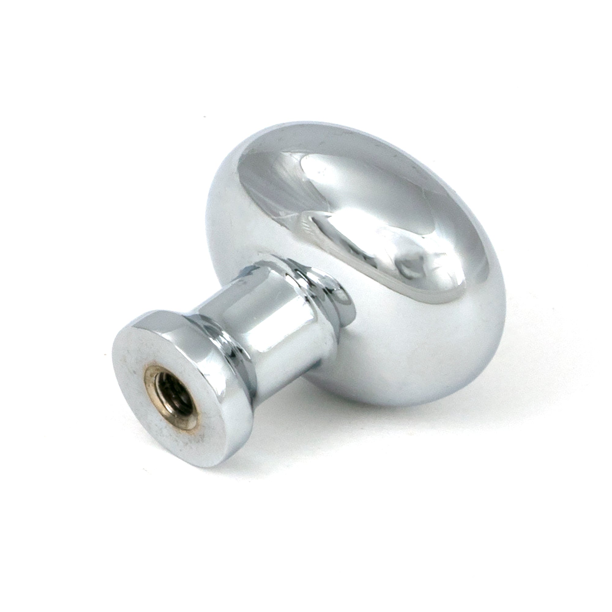 Polished Chrome Moore Cabinet Knob - 25mm - Cabinet Knobs - From The Anvil - Yester Home