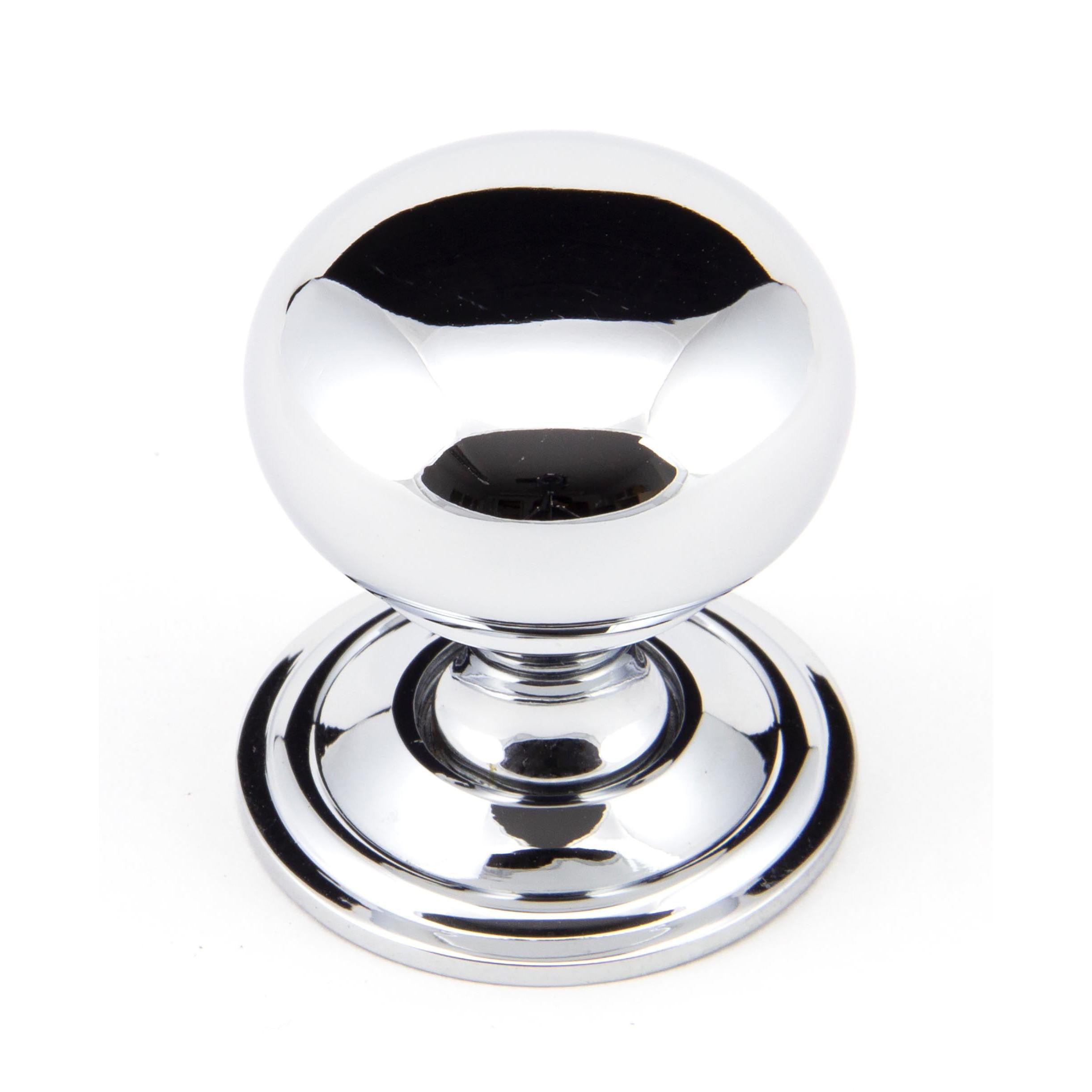 Polished Chrome Mushroom Cabinet Knob 32mm | From The Anvil - Cabinet Knobs - From The Anvil - Yester Home