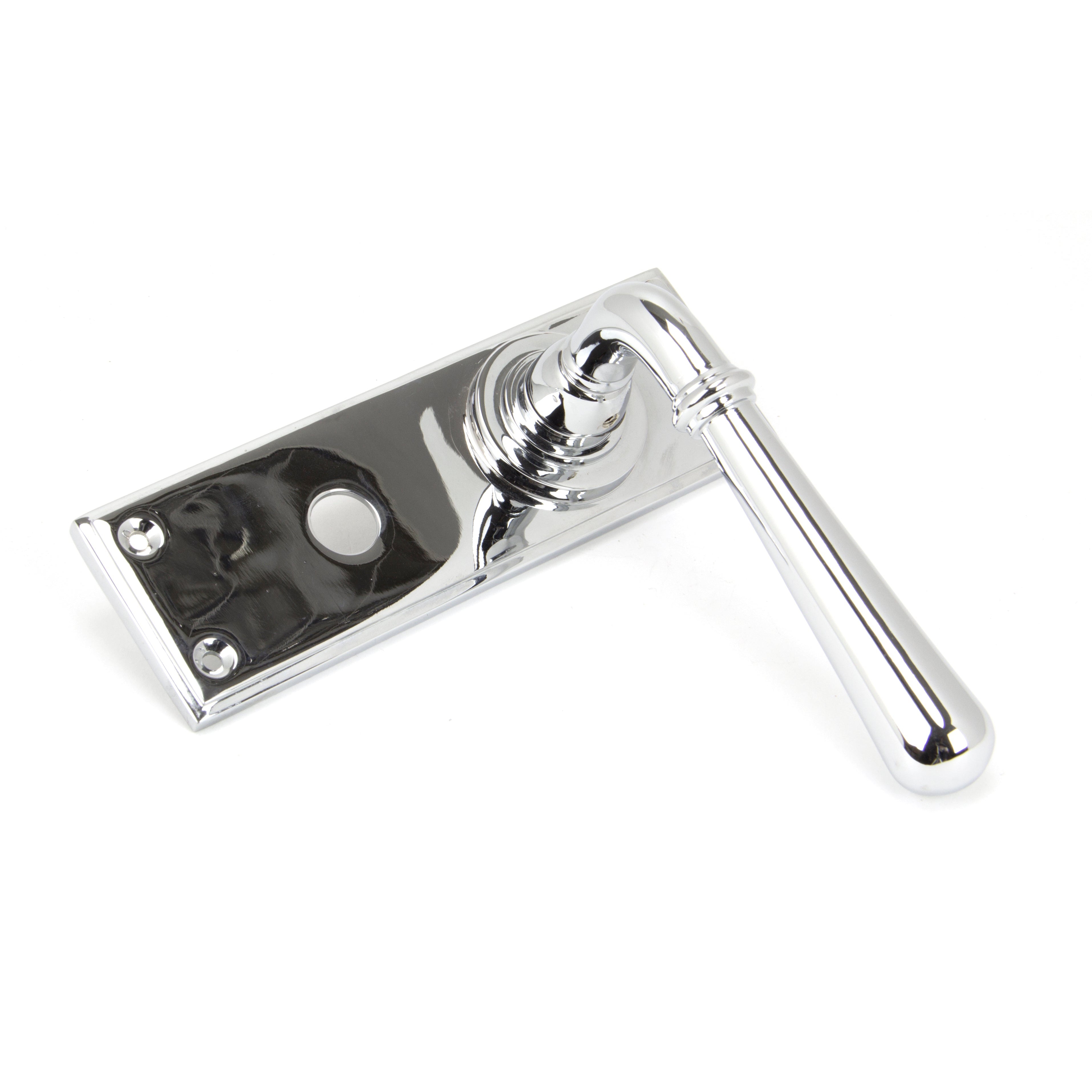 Polished Chrome Newbury Lever Bathroom Set | From The Anvil-Lever Bathroom-Yester Home