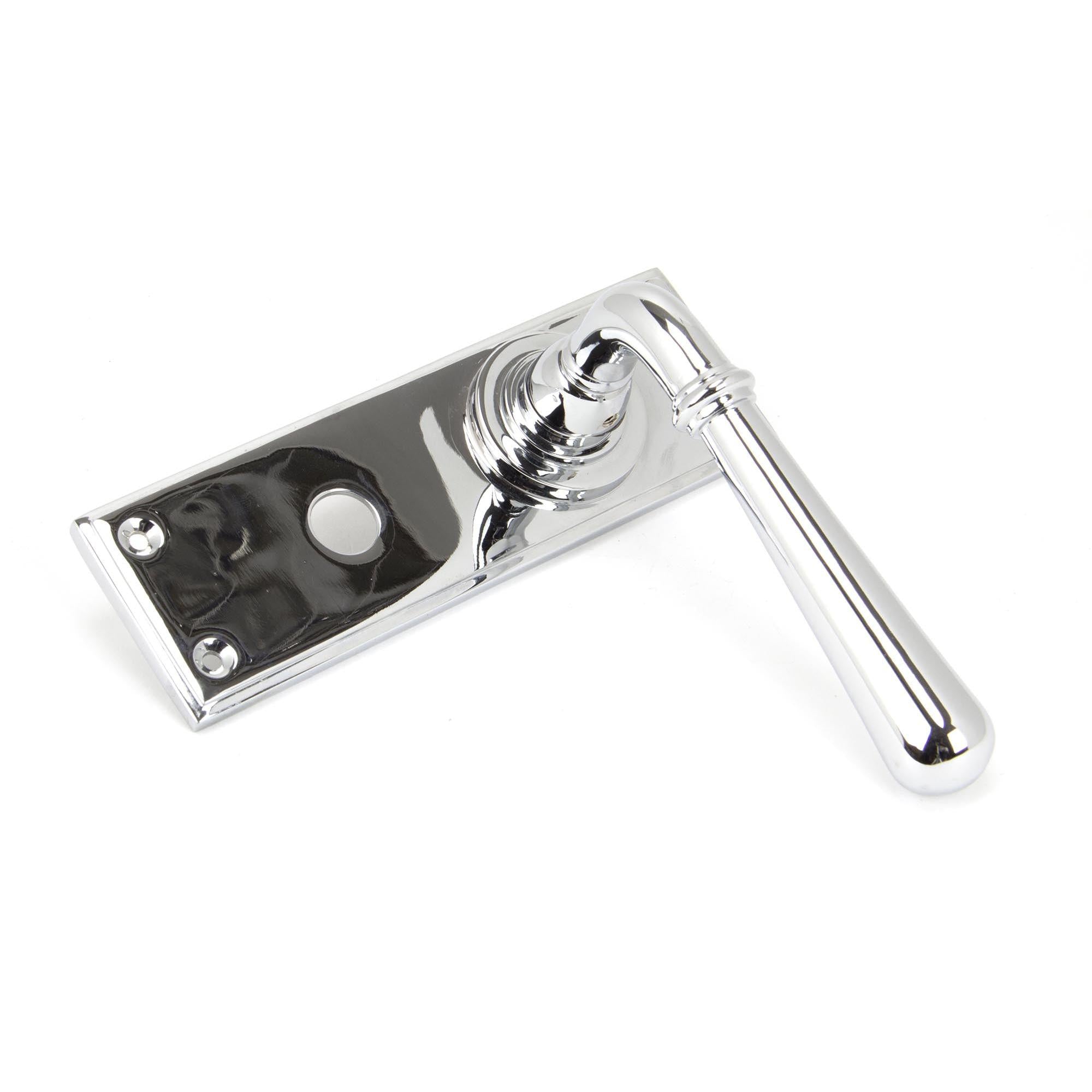 Polished Chrome Newbury Lever Bathroom Set | From The Anvil - Lever Bathroom - From The Anvil - Yester Home