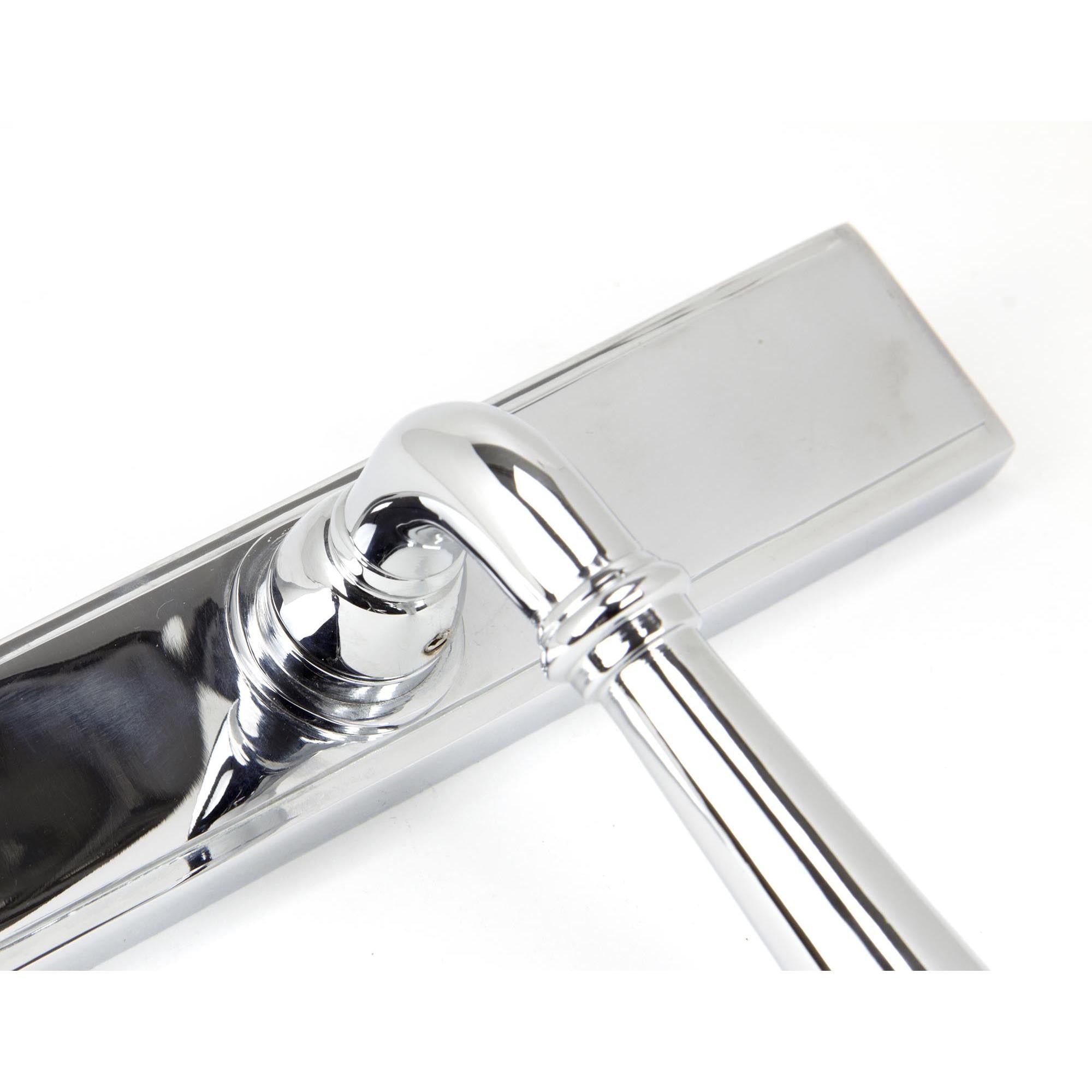 Polished Chrome Newbury Slimline Lever Espag. Lock Set | From The Anvil - Espagnolette - From The Anvil - Yester Home