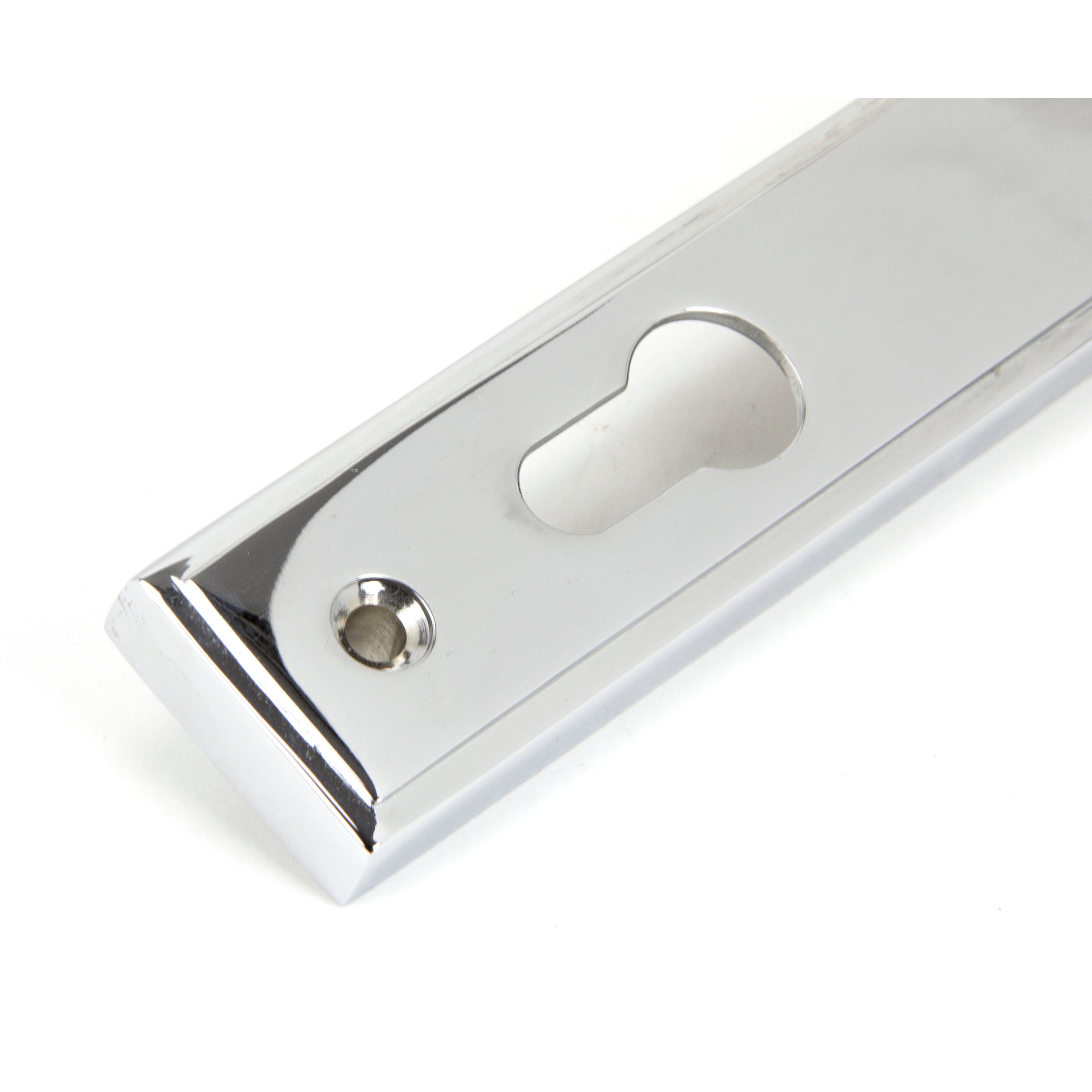 Polished Chrome Newbury Slimline Lever Espag. Lock Set | From The Anvil-Espagnolette-Yester Home