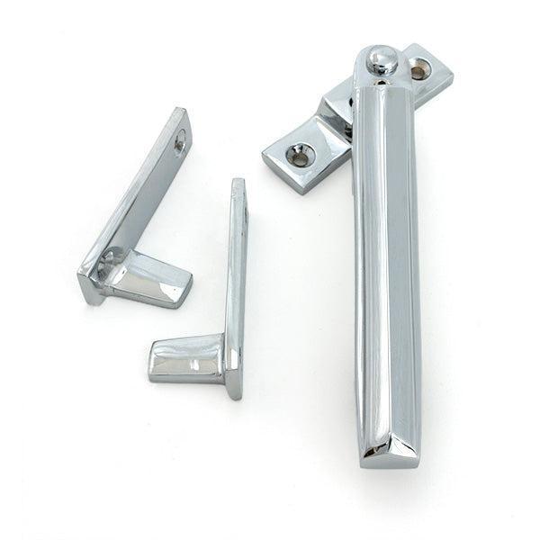 Polished Chrome Night-Vent Locking Art Deco Fastener - Night-Vent Fasteners - From The Anvil - Yester Home