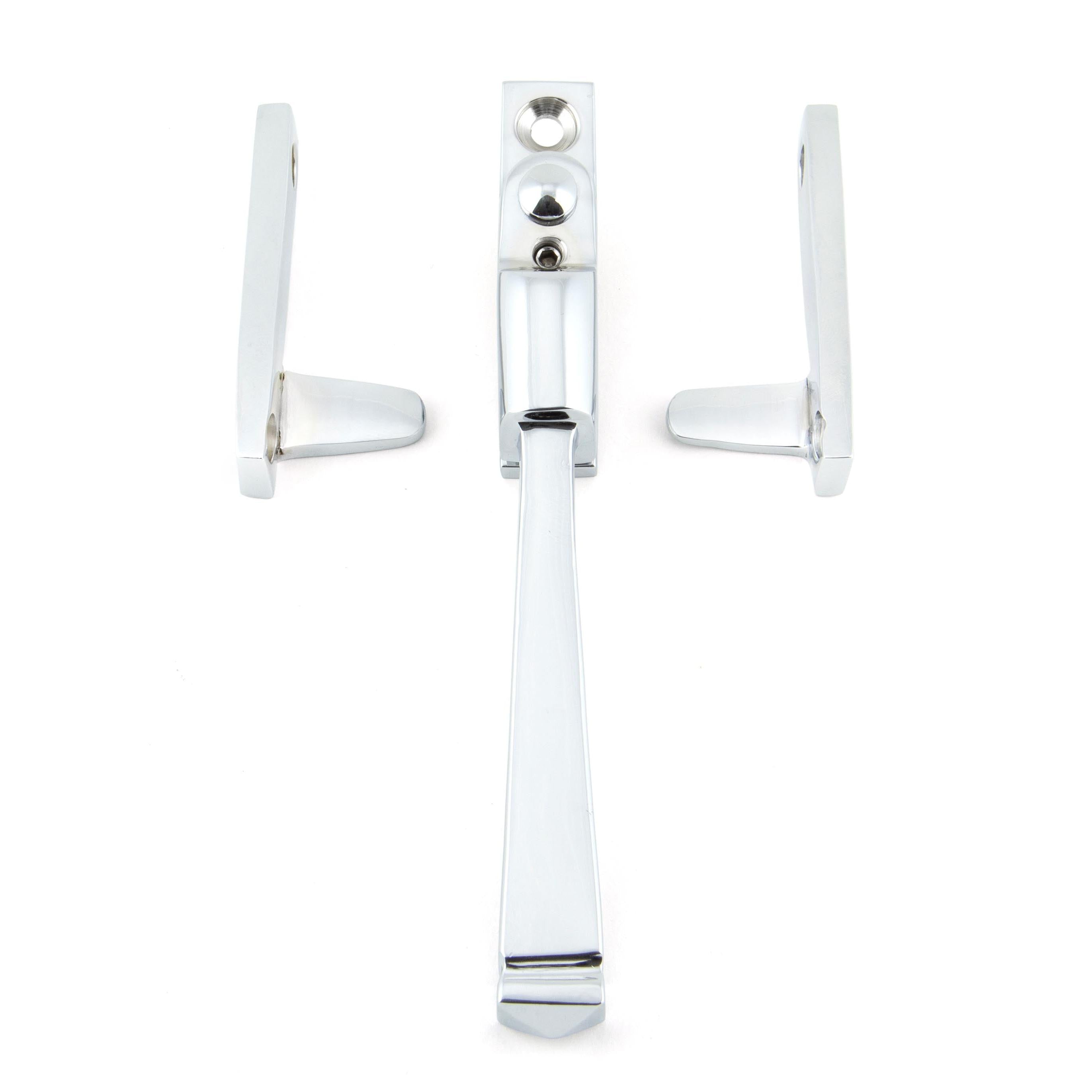 Polished Chrome Night-Vent Locking Avon Fastener | From The Anvil - Night-Vent Fasteners - From The Anvil - Yester Home