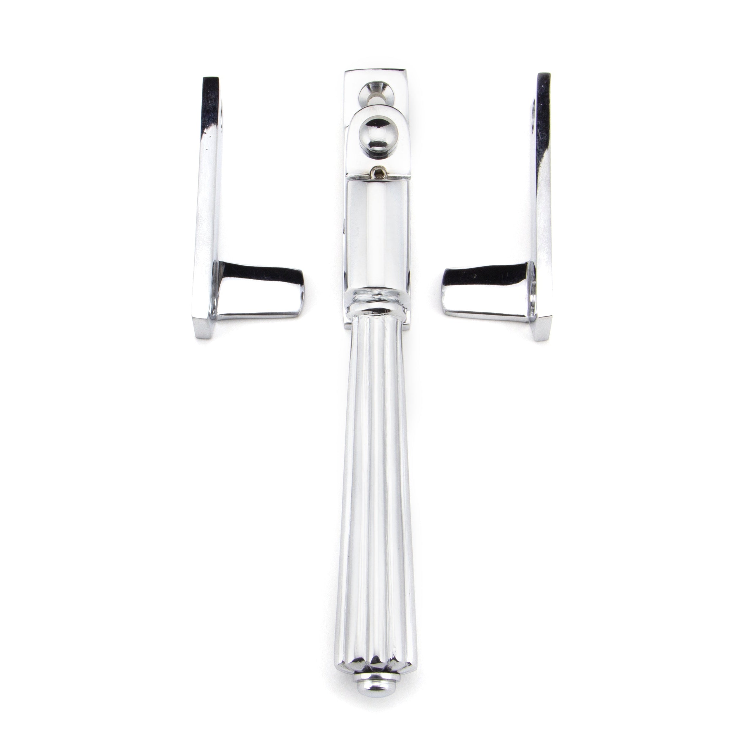 Polished Chrome Night-Vent Locking Hinton Fastener | From The Anvil-Night-Vent Fasteners-Yester Home