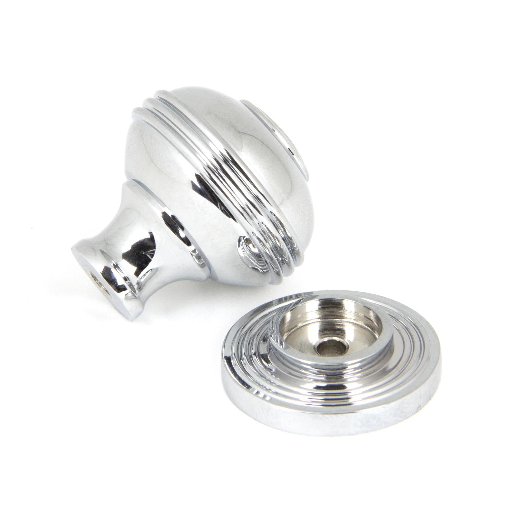 Polished Chrome Prestbury Cabinet Knob 32mm | From The Anvil - Cabinet Knobs - From The Anvil - Yester Home