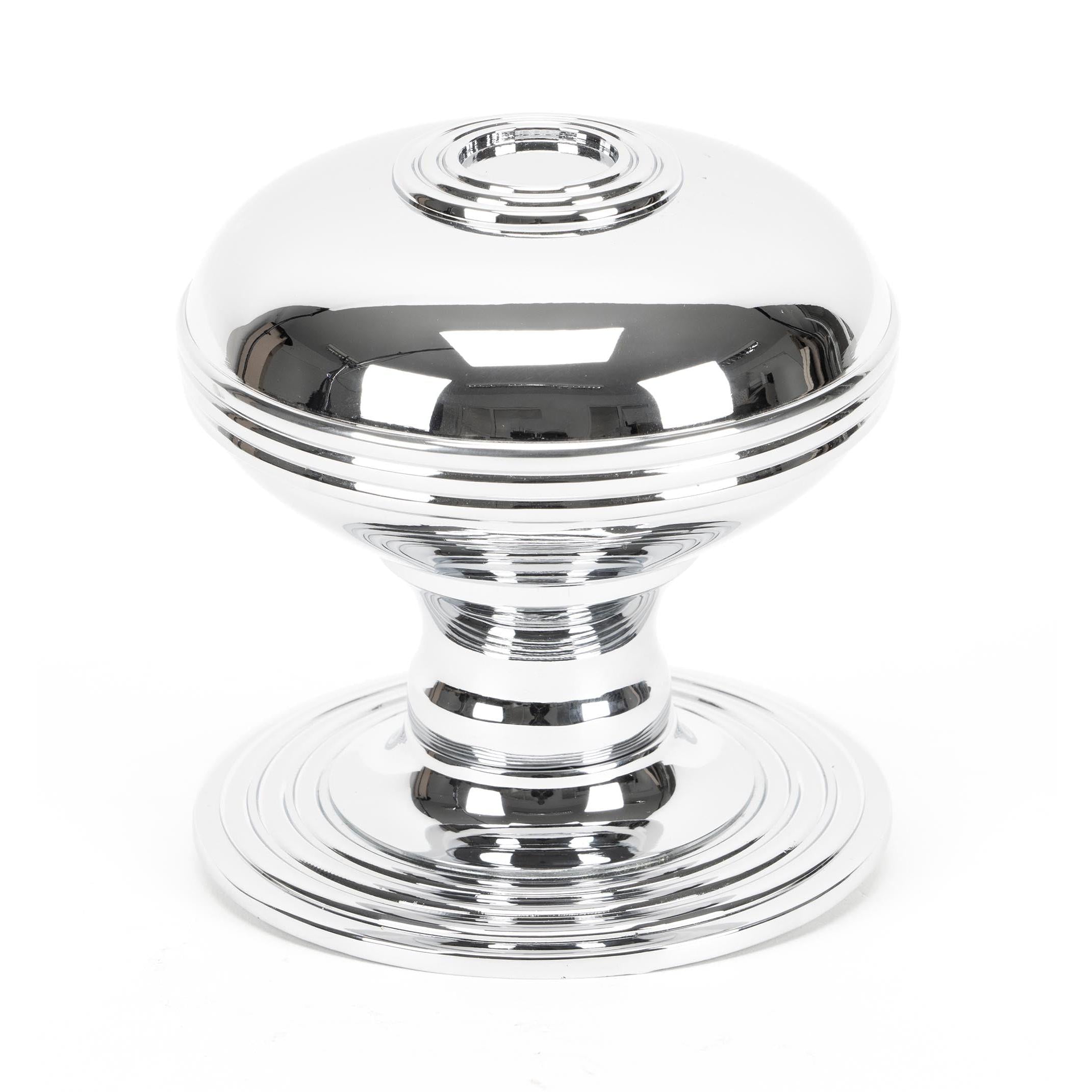 Polished Chrome Prestbury Centre Door Knob | From The Anvil - Centre Door Knobs - From The Anvil - Yester Home