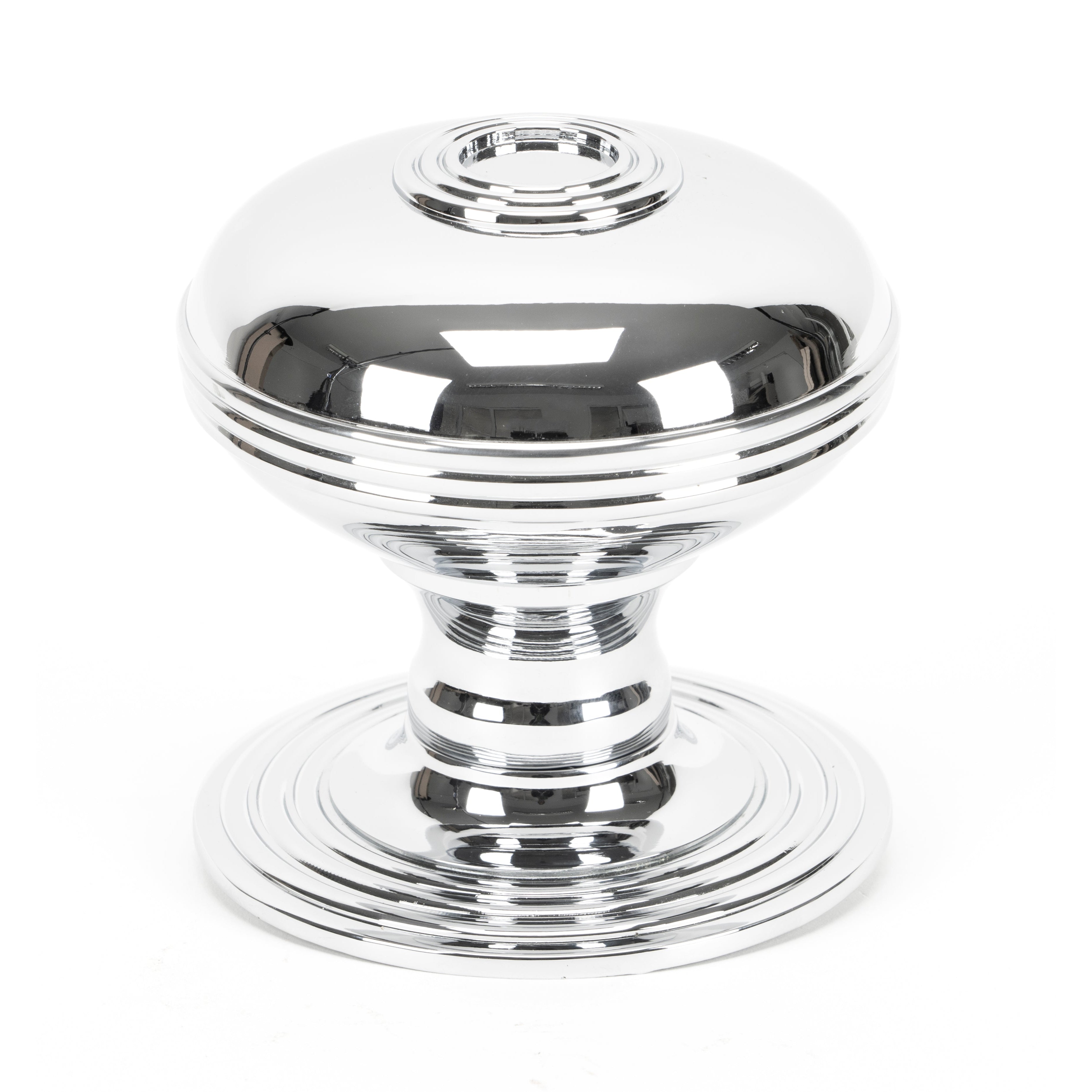 Polished Chrome Prestbury Centre Door Knob | From The Anvil-Centre Door Knobs-Yester Home
