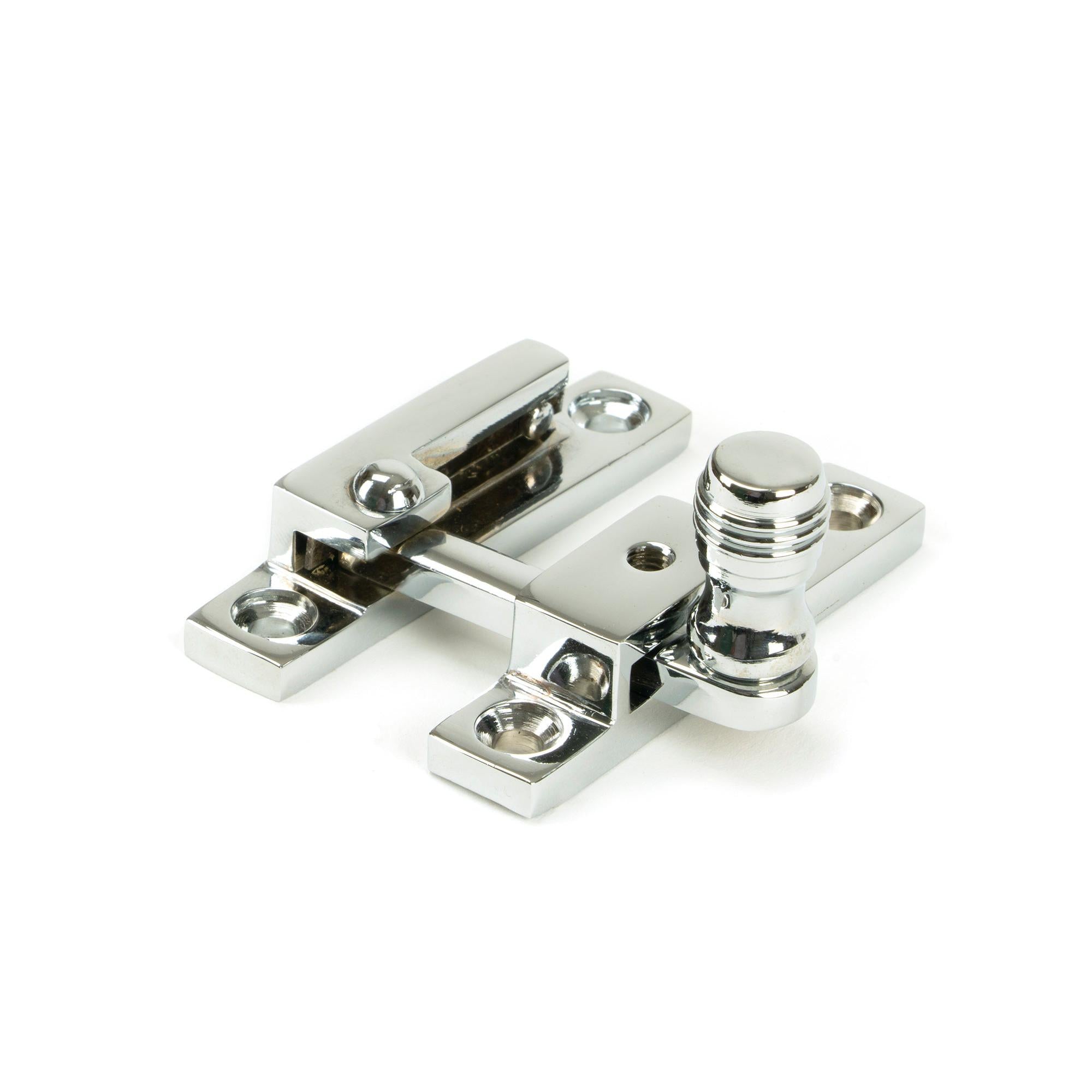 Polished Chrome Prestbury Quadrant Fastener - Narrow | From The Anvil - Quadrant Fasteners - From The Anvil - Yester Home