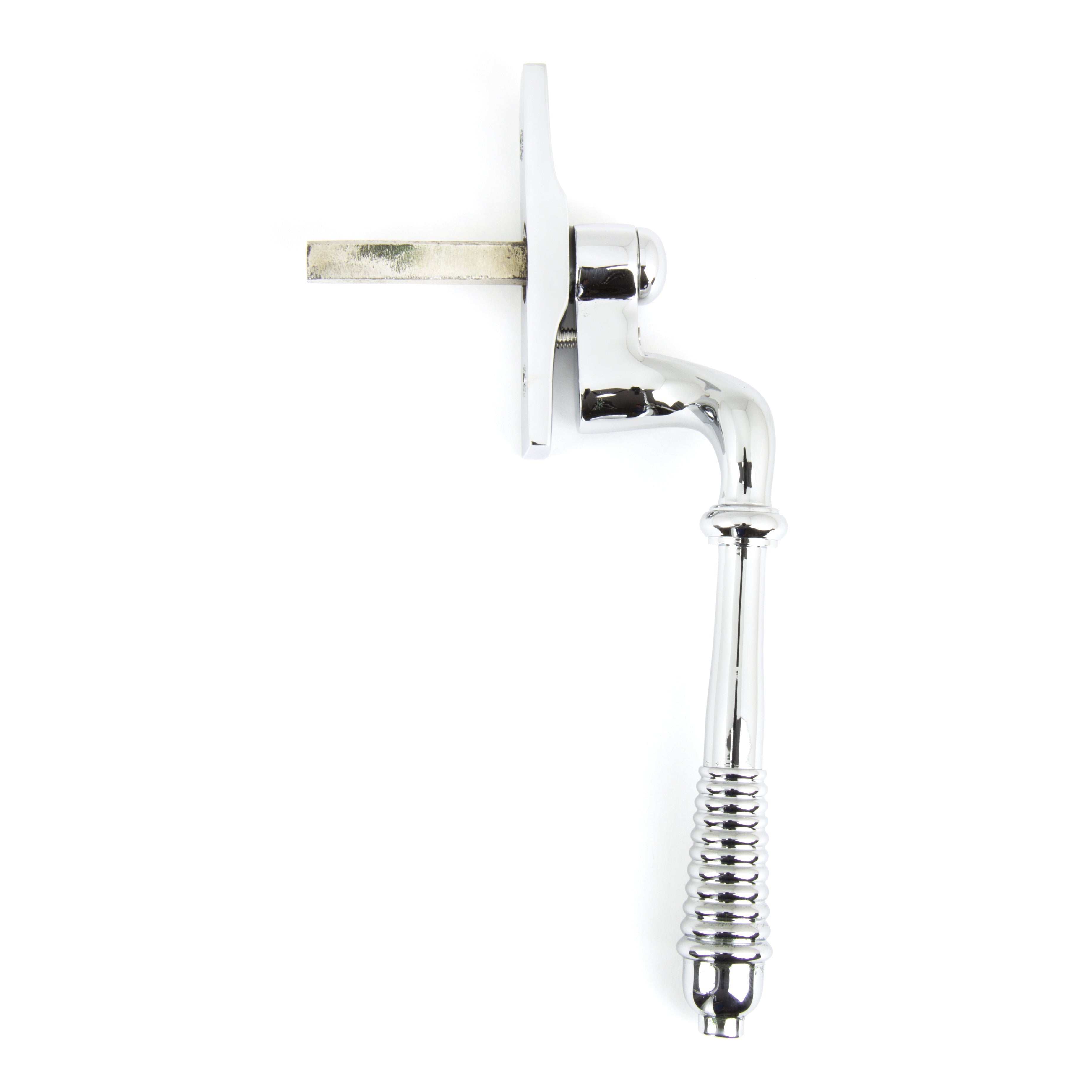Polished Chrome Reeded Espag - LH | From The Anvil-Espag. Fasteners-Yester Home