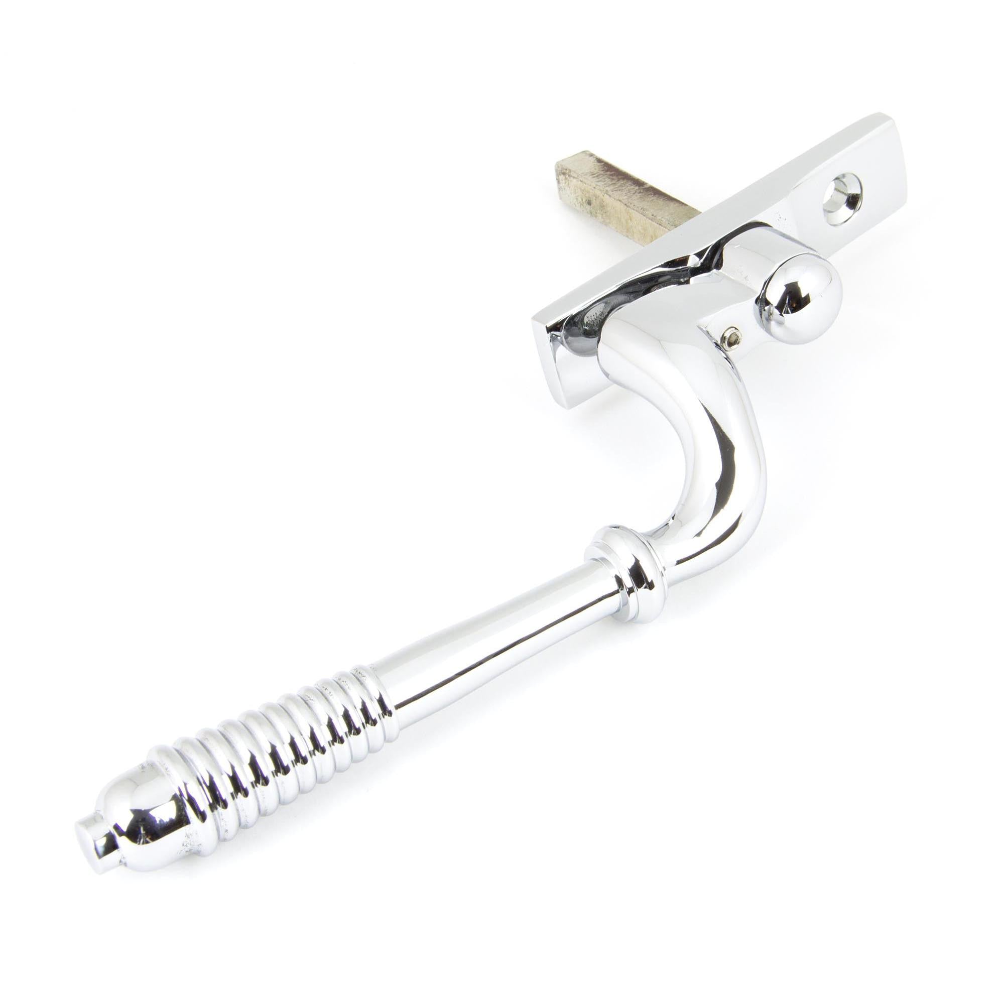 Polished Chrome Reeded Espag - RH | From The Anvil - Espag. Fasteners - From The Anvil - Yester Home