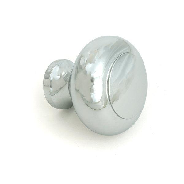 Polished Chrome Regency Cabinet Knob - Large - Cabinet Knobs - From The Anvil - Yester Home
