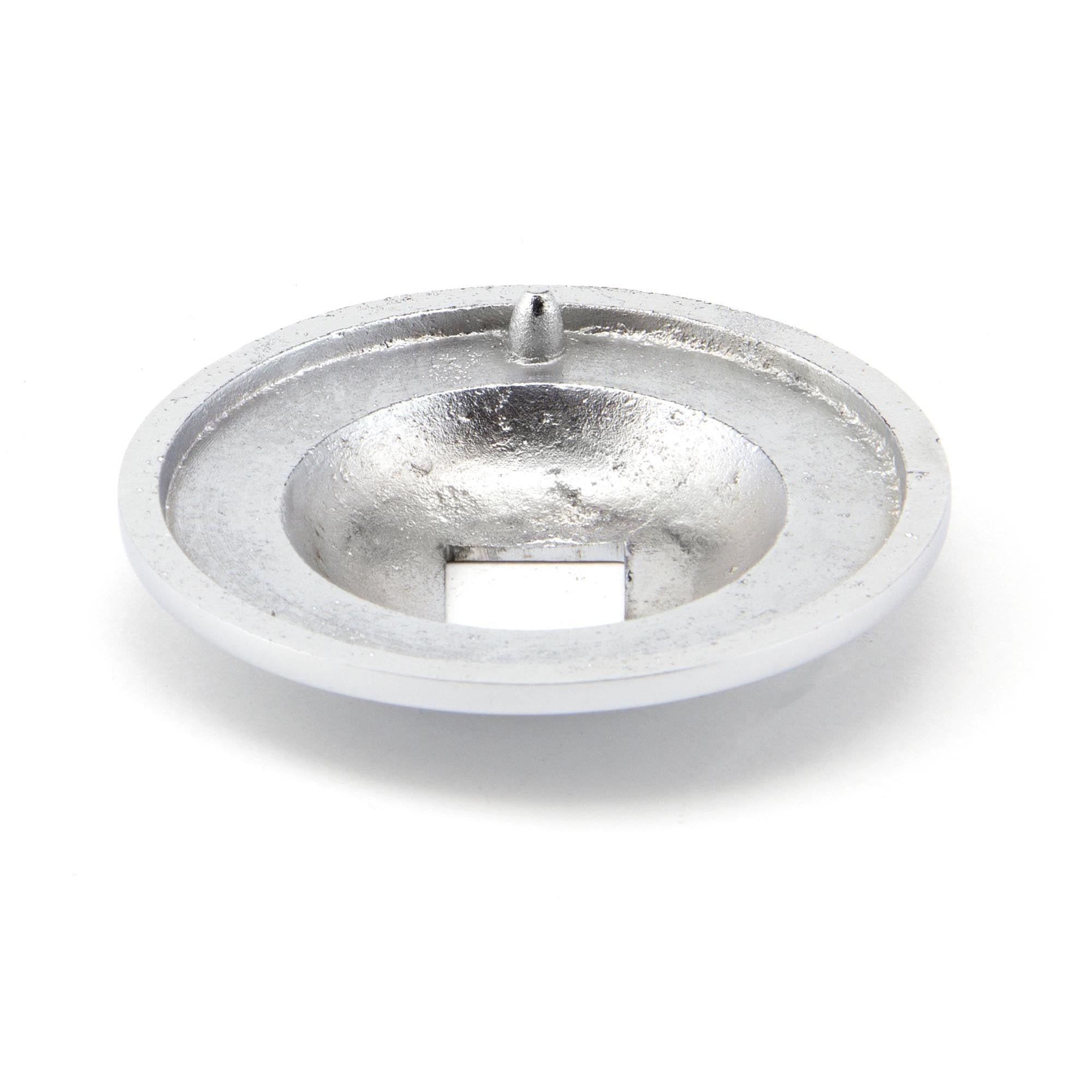 Polished Chrome Round Centre Door Knob | From The Anvil - Centre Door Knobs - From The Anvil - Yester Home