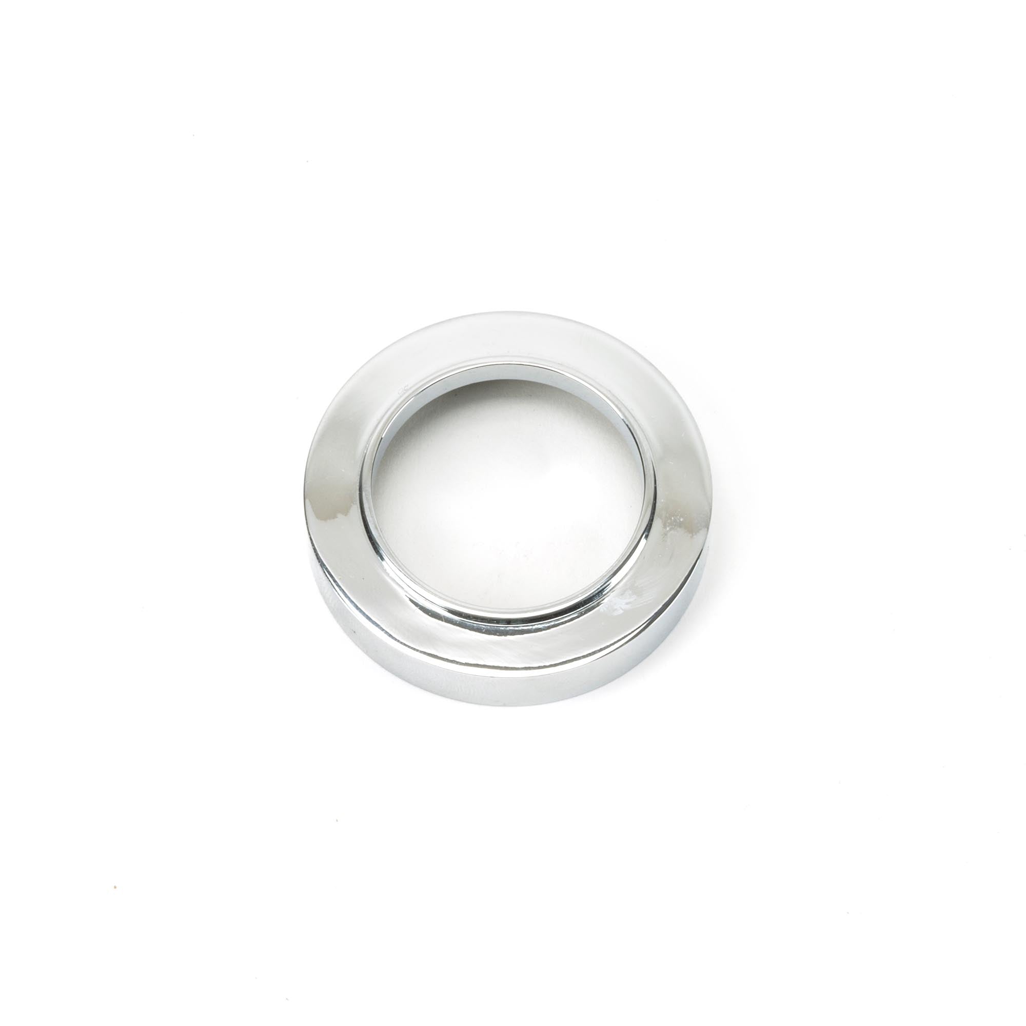Polished Chrome Round Euro Escutcheon (Plain) | From The Anvil - Euro Escutcheons - From The Anvil - Yester Home
