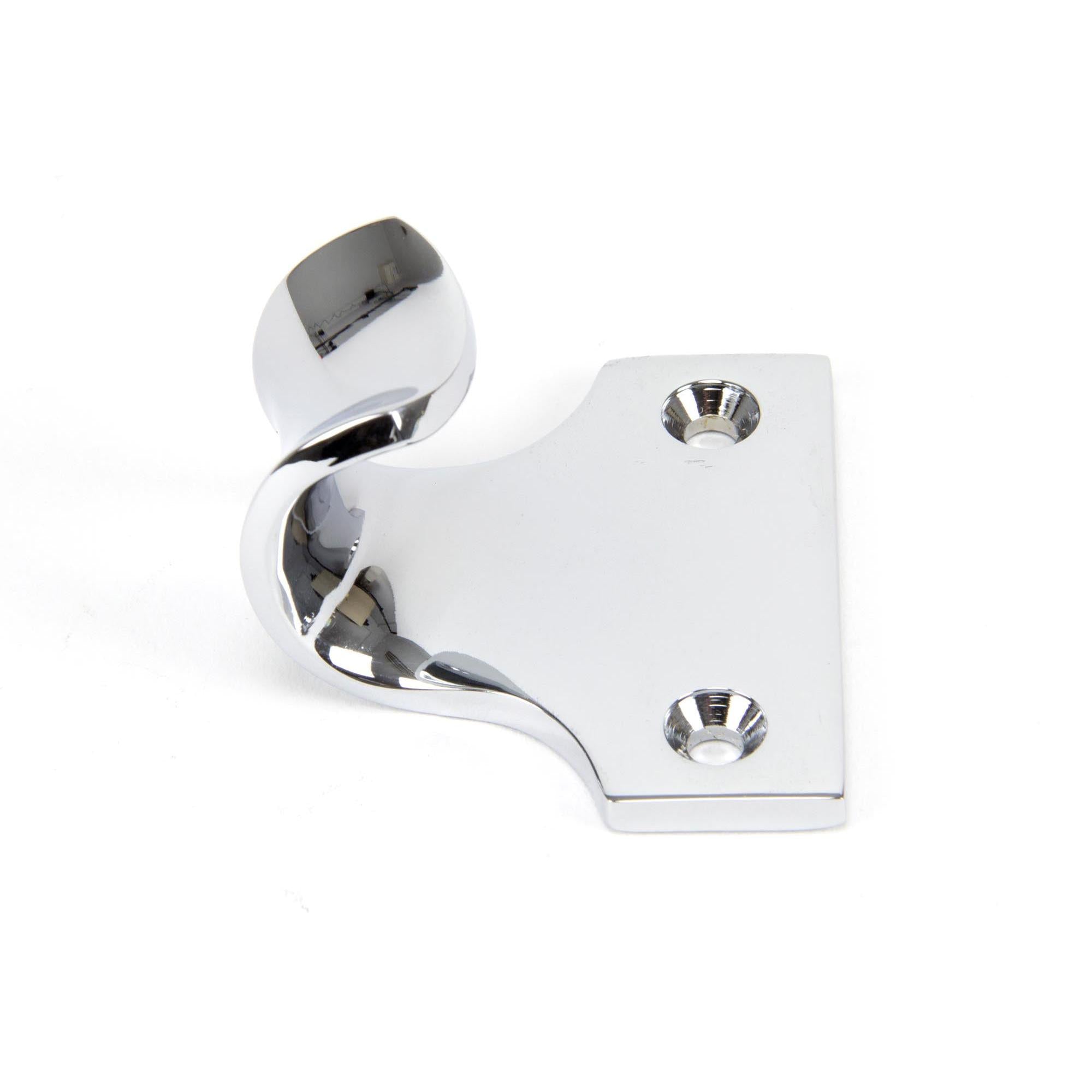 Polished Chrome Sash Lift | From The Anvil - Sash Lifts - From The Anvil - Yester Home