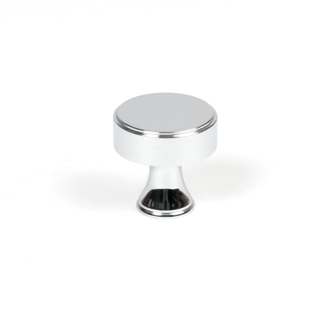 Polished Chrome Scully Cabinet Knob - 25mm | From The Anvil-Cabinet Knobs-Yester Home