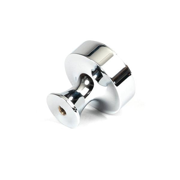 Polished Chrome Scully Cabinet Knob - 32mm | From The Anvil-Cabinet Knobs-Yester Home