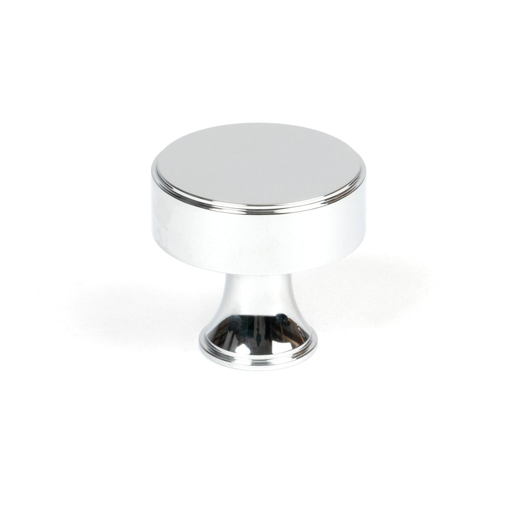 Polished Chrome Scully Cabinet Knob - 32mm | From The Anvil-Cabinet Knobs-Yester Home