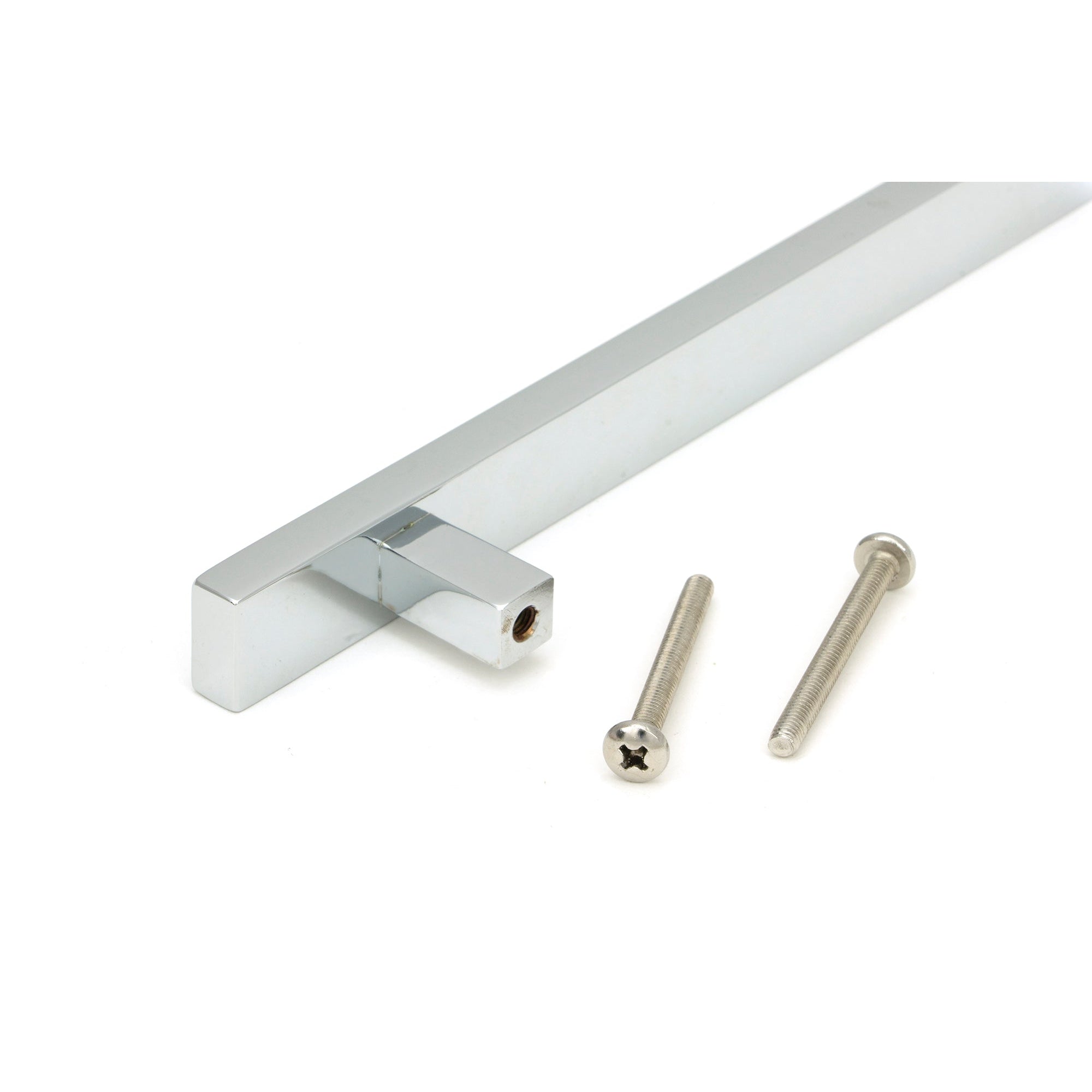 Polished Chrome Scully Pull Handle - Medium | From The Anvil-Pull Handles-Yester Home