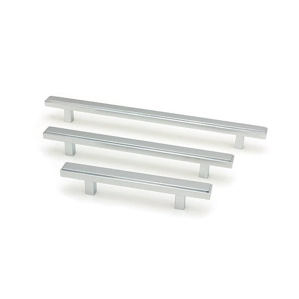 Polished Chrome Scully Pull Handle - Small | From The Anvil-Pull Handles-Yester Home
