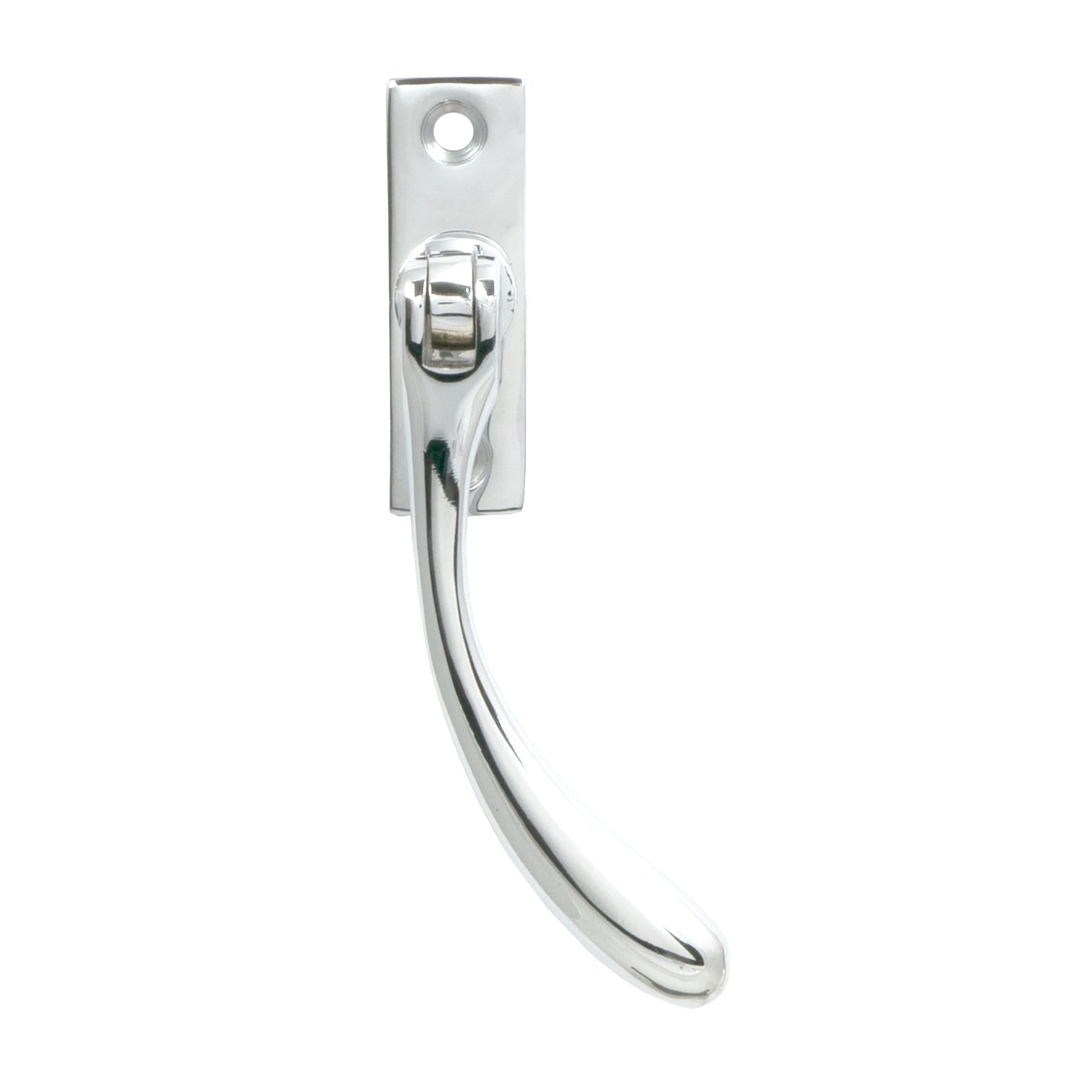 Polished Chrome Slim Peardrop Espag - RH | From The Anvil - Espag. Fasteners - From The Anvil - Yester Home