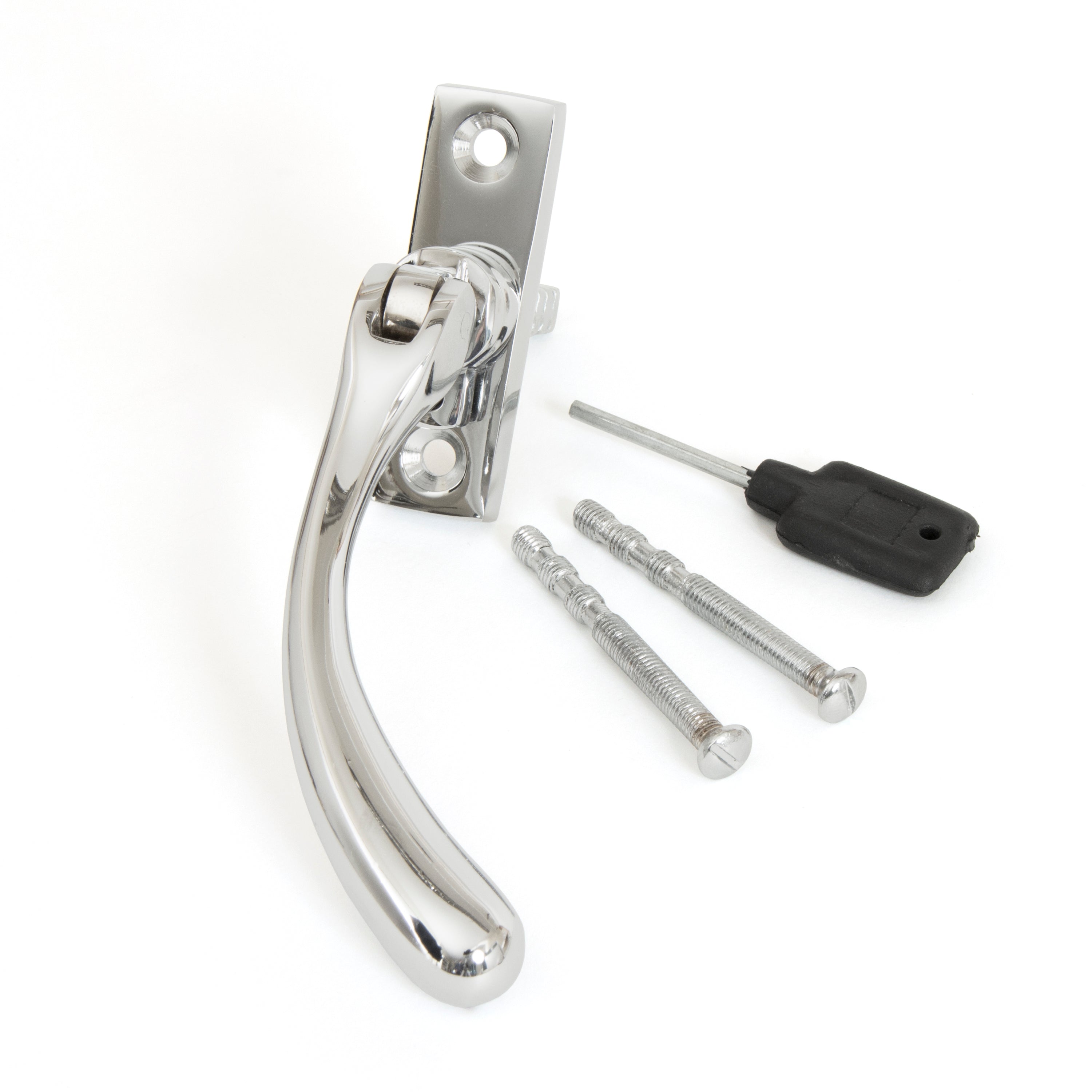 Polished Chrome Slim Peardrop Espag - RH | From The Anvil-Espag. Fasteners-Yester Home