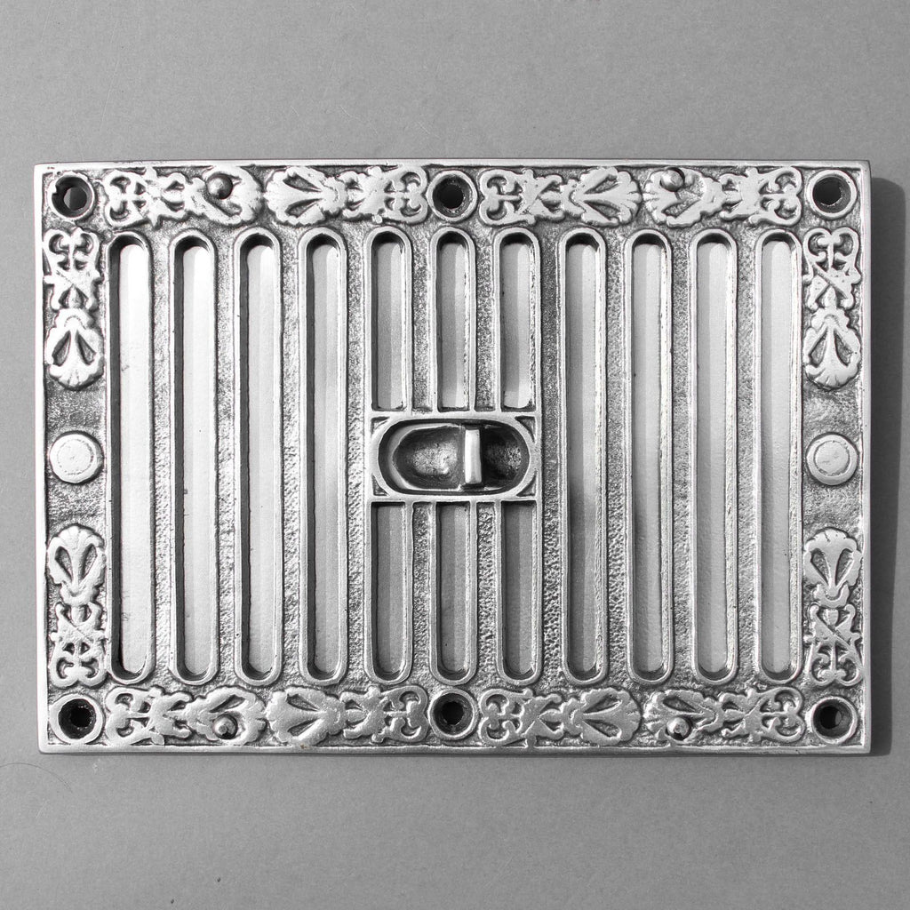 Polished Kenrick Hit & Miss Air Vent · 9 x 6 Inch ·-Air Vents-Yester Home