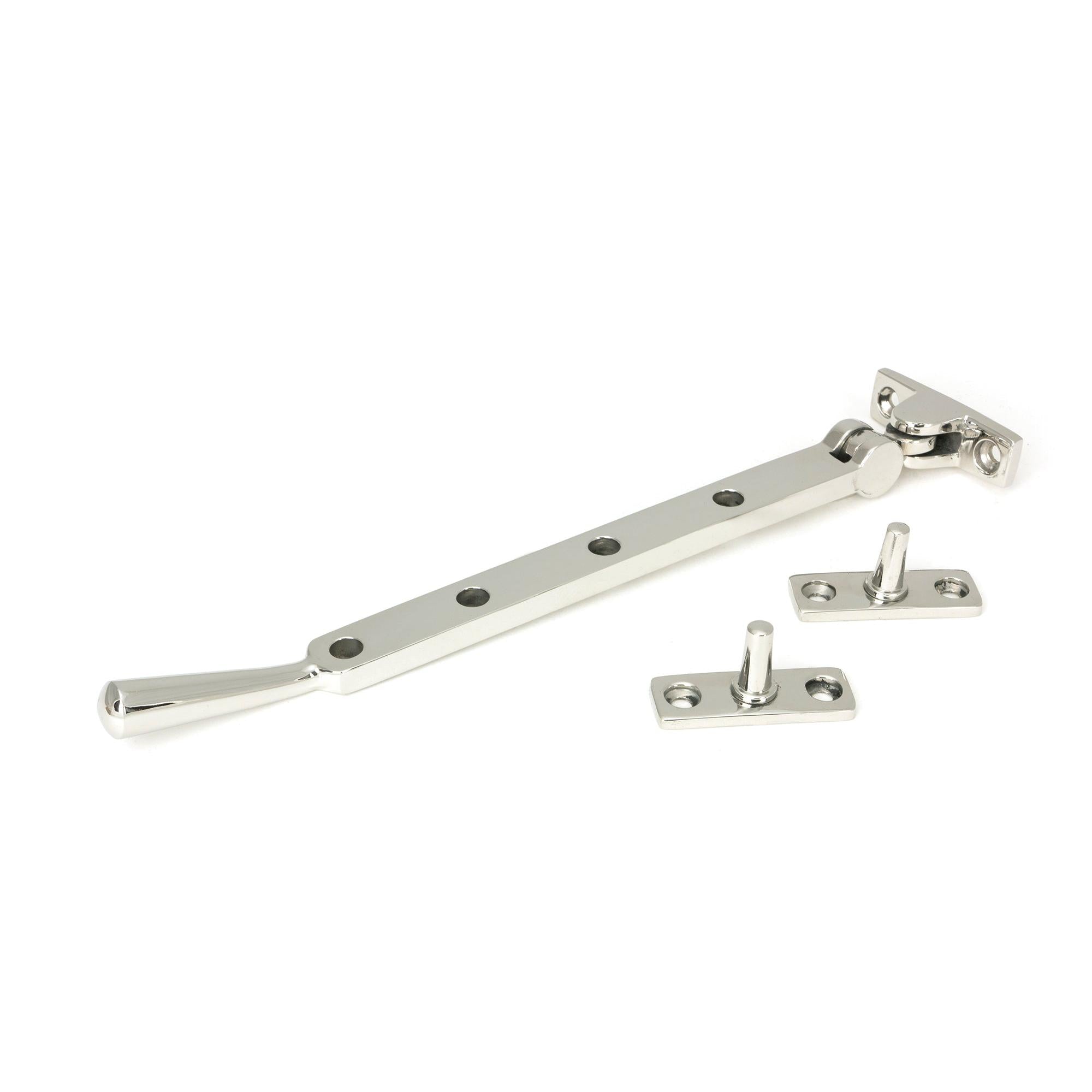 Polished Marine SS (316) 10" Newbury Stay | From The Anvil - Stays - From The Anvil - Yester Home
