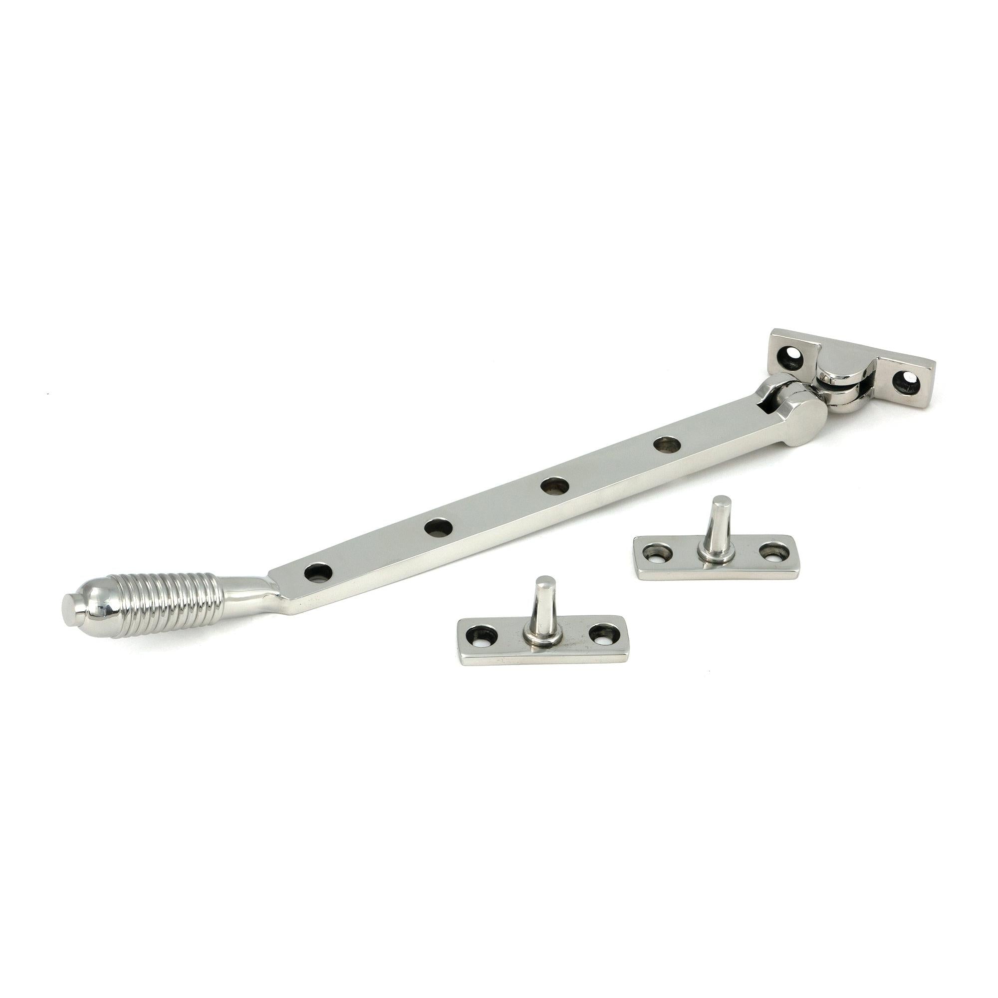 Polished Marine SS (316) 10" Reeded Stay - Stays - From The Anvil - Yester Home
