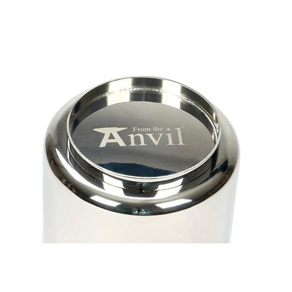 Polished Marine SS (316) 12.5cm Newlyn Pot | From The Anvil-Plant Pots-Yester Home