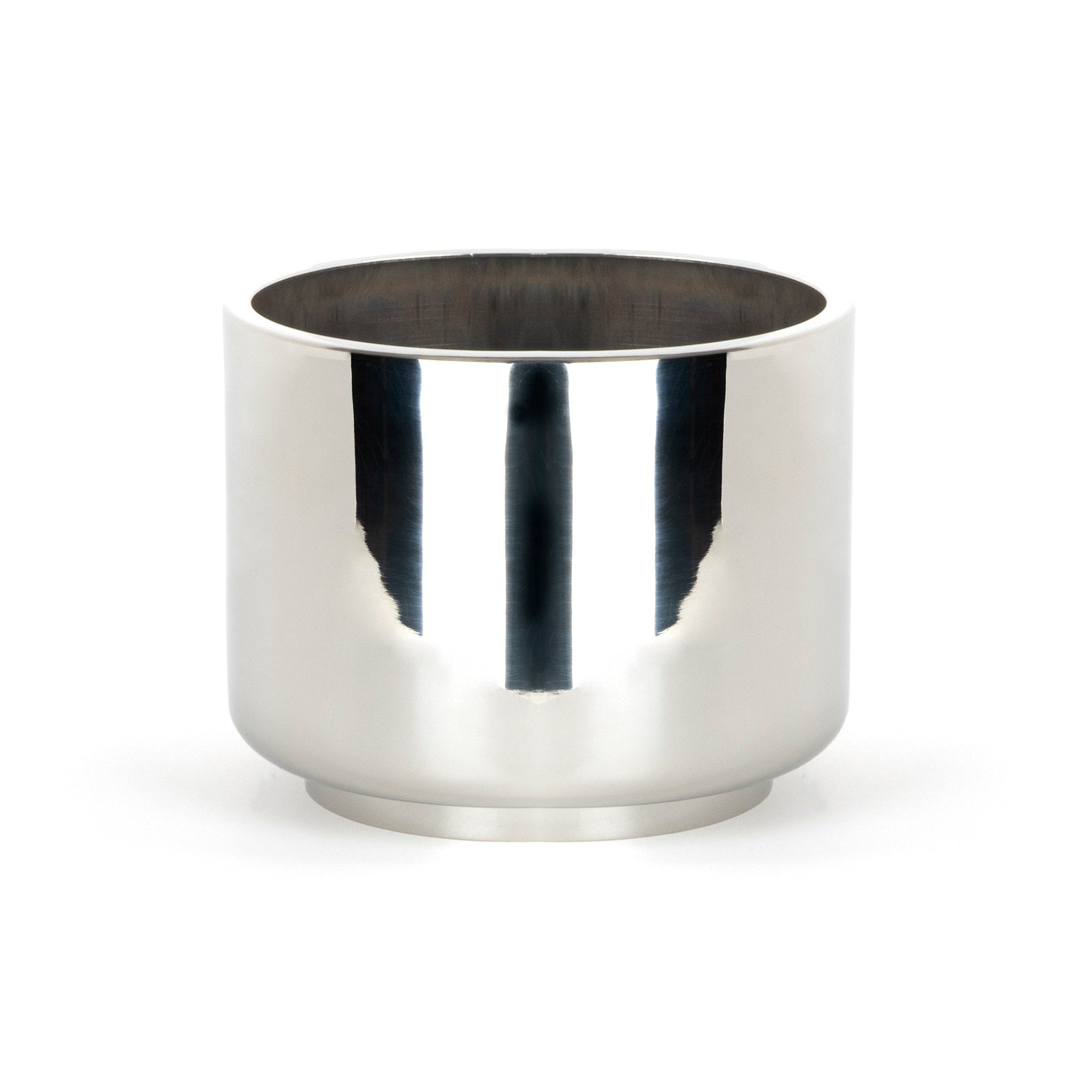 Polished Marine SS (316) 16cm Newlyn Pot | From The Anvil-Plant Pots-Yester Home