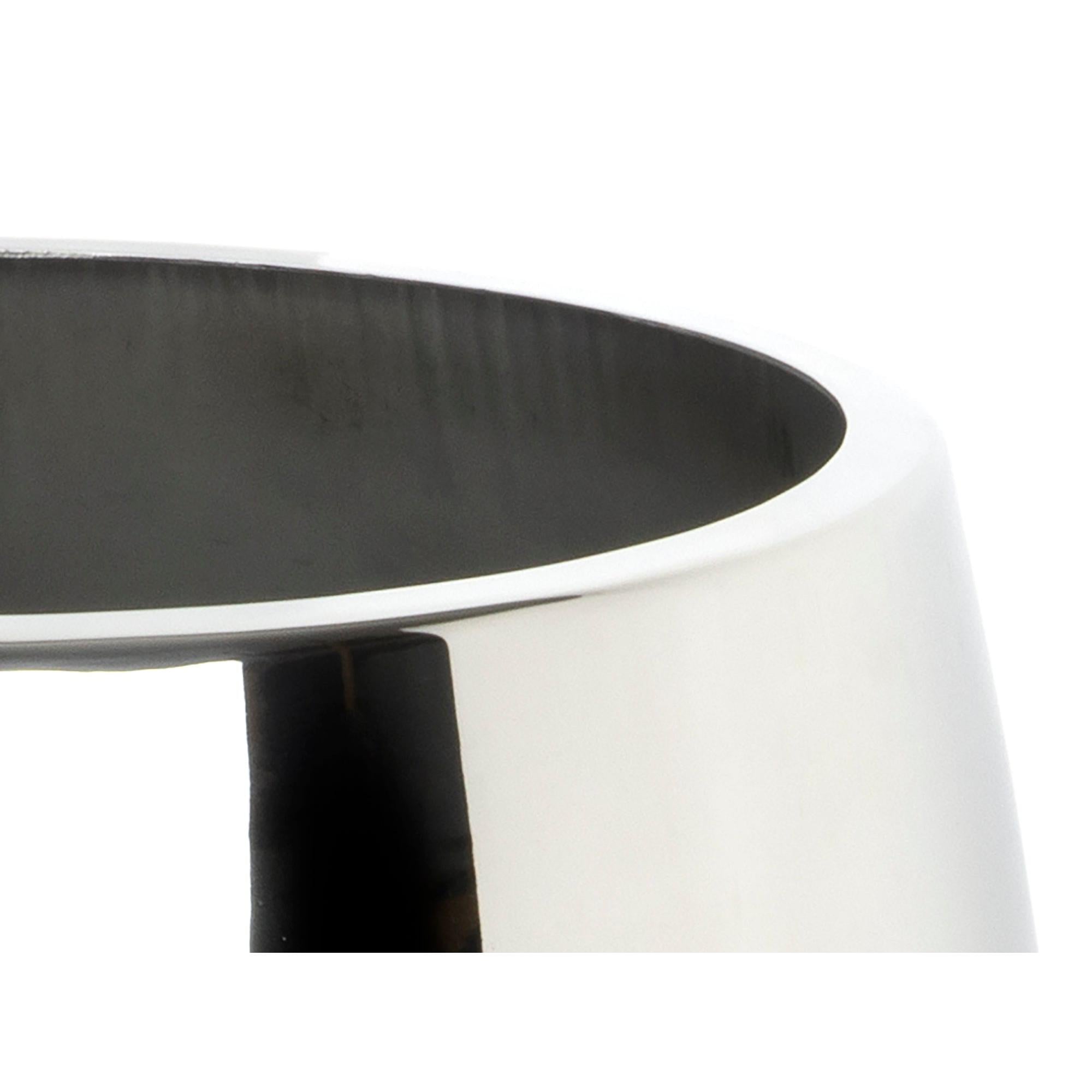 Polished Marine SS (316) 28cm Hepworth Pot | From The Anvil - Plant Pots - From The Anvil - Yester Home