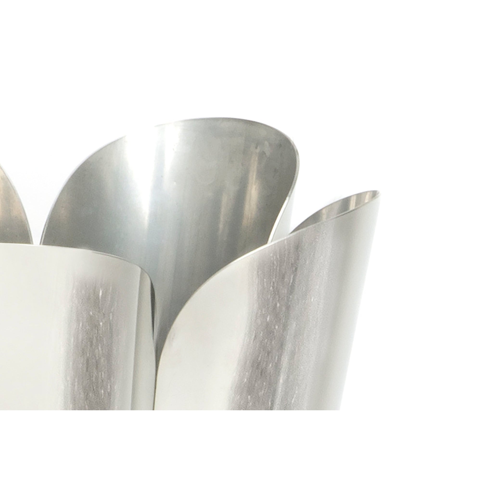 Polished Marine SS (316) 30cm Flora Pot | From The Anvil-Plant Pots-Yester Home