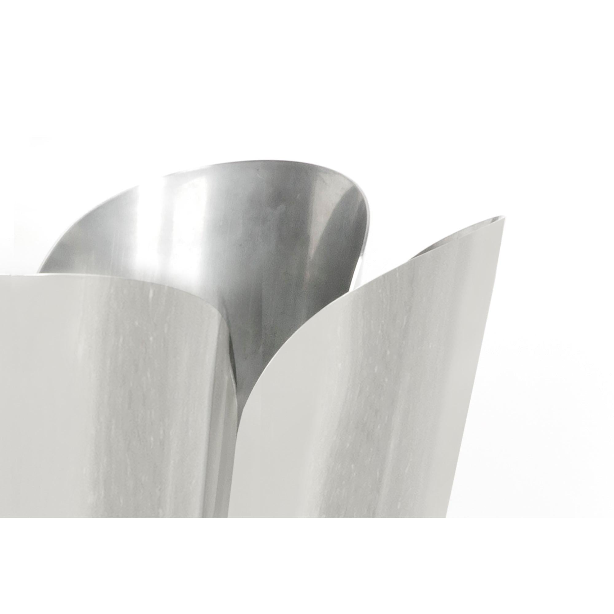 Polished Marine SS (316) 40cm Flora Pot | From The Anvil - Plant Pots - From The Anvil - Yester Home