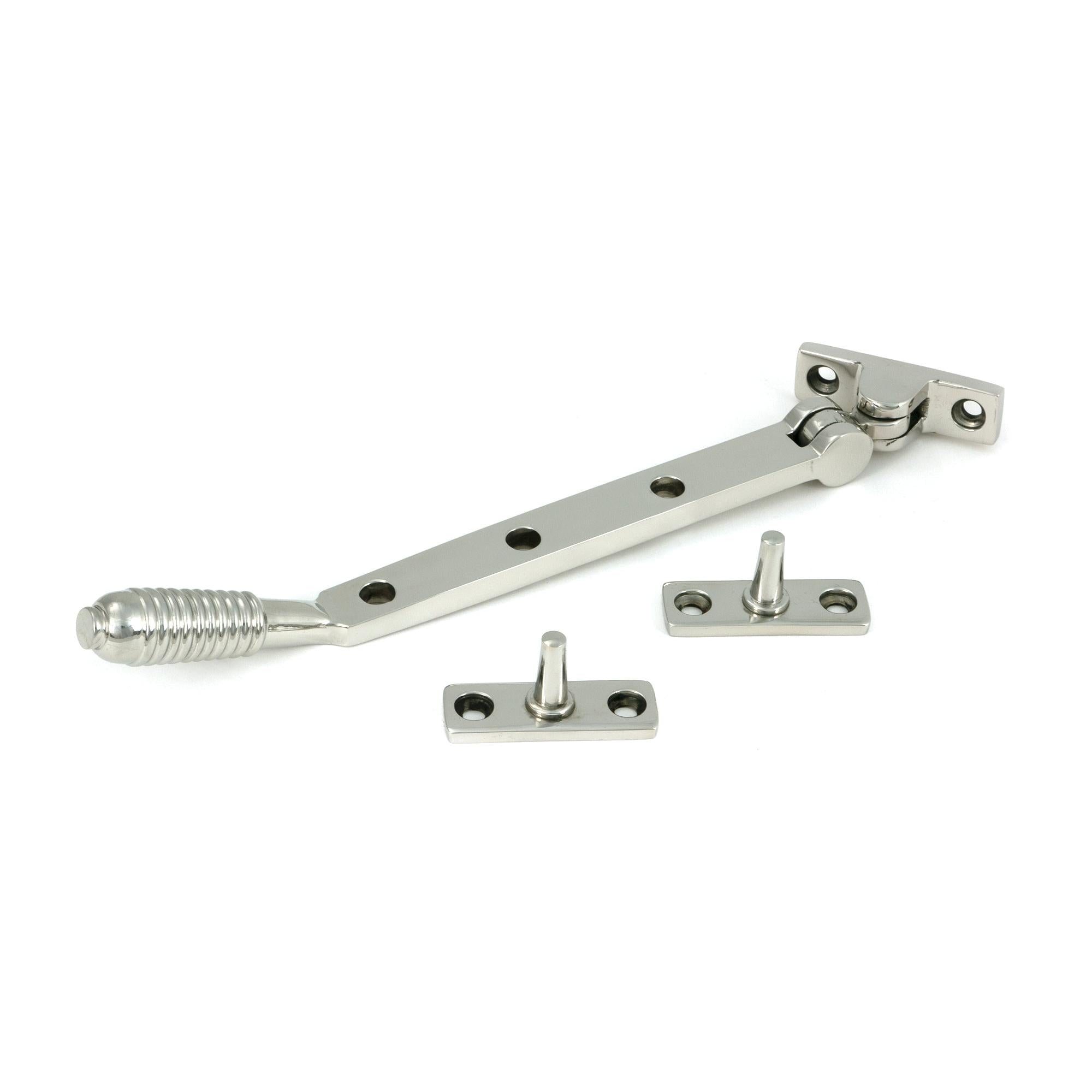 Polished Marine SS (316) 8" Reeded Stay - Stays - From The Anvil - Yester Home