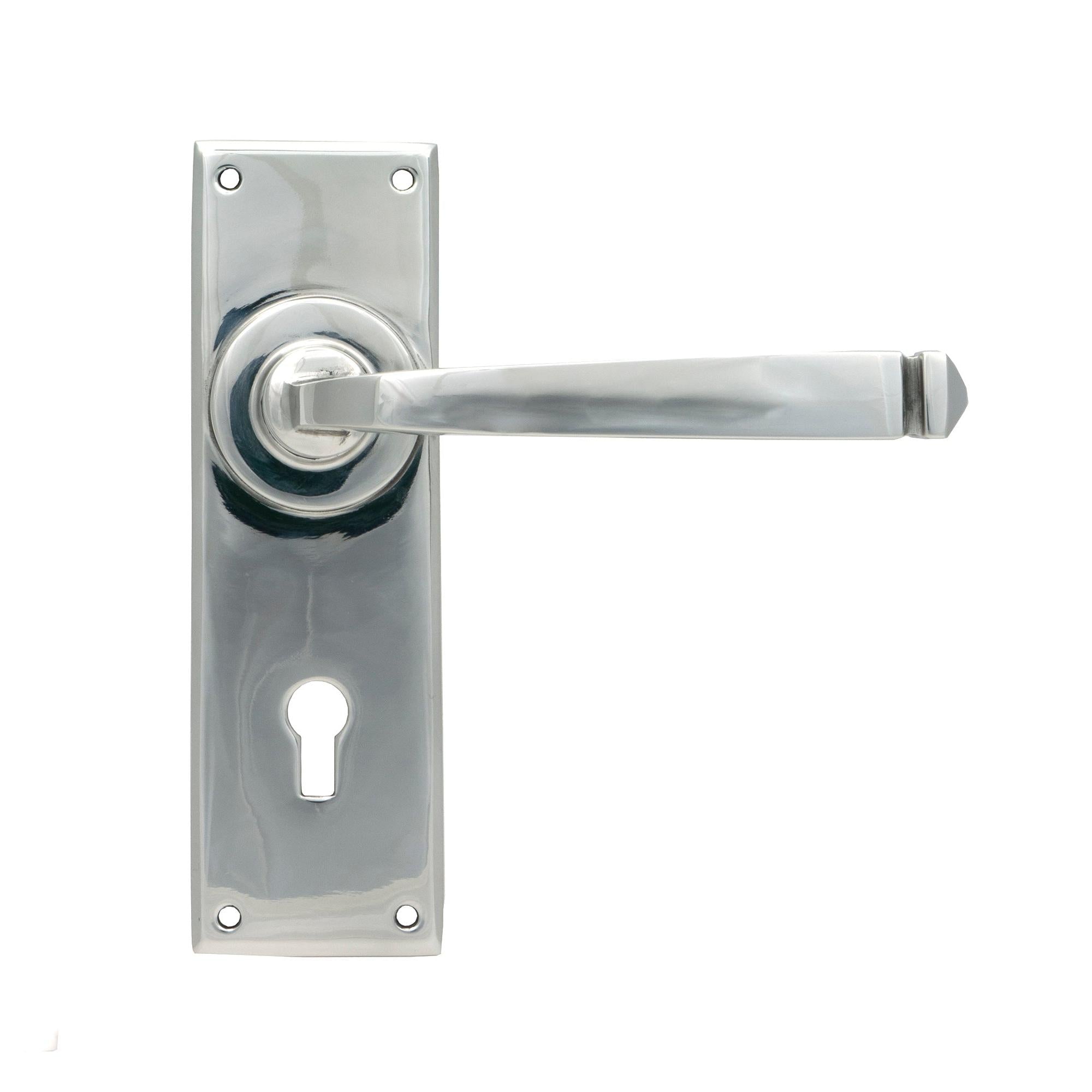 Polished Marine SS (316) Avon Lever Lock Set | From The Anvil - Lever Lock - From The Anvil - Yester Home