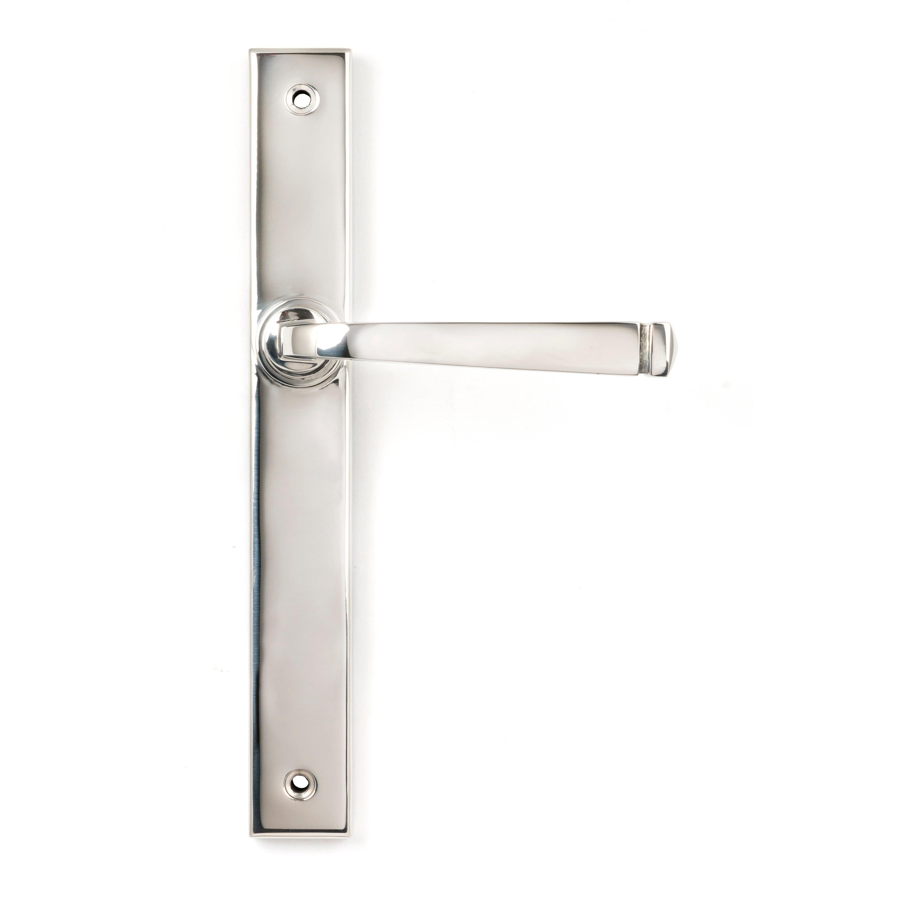 Polished Marine SS (316) Avon Slimline Lever Espag. Latch Set | From The Anvil - Espagnolette - From The Anvil - Yester Home