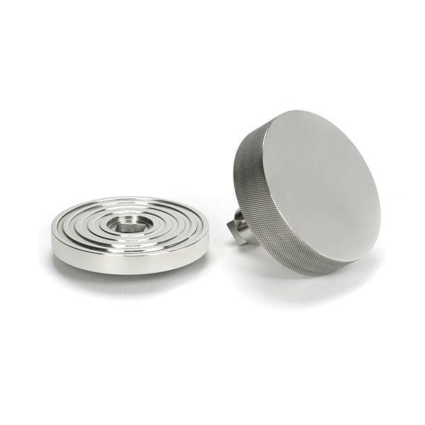 Polished Marine SS (316) Brompton Centre Door Knob (Beehive) | From The Anvil-Centre Door Knobs-Yester Home