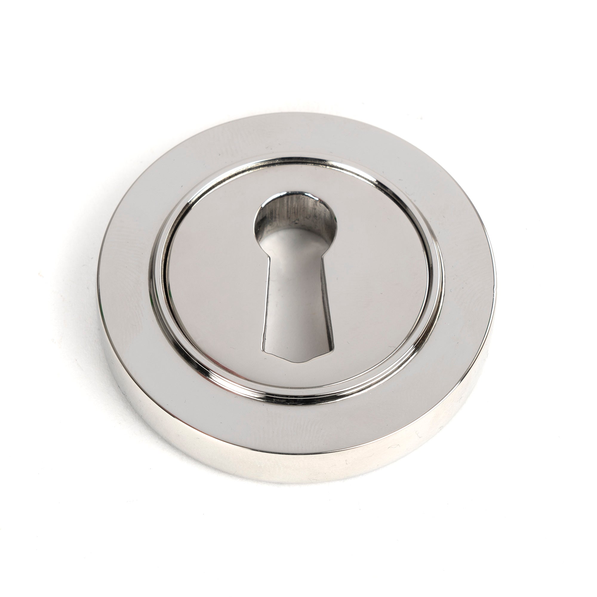 Polished Marine SS (316) Round Escutcheon (Plain) | From The Anvil - Escutcheons - From The Anvil - Yester Home